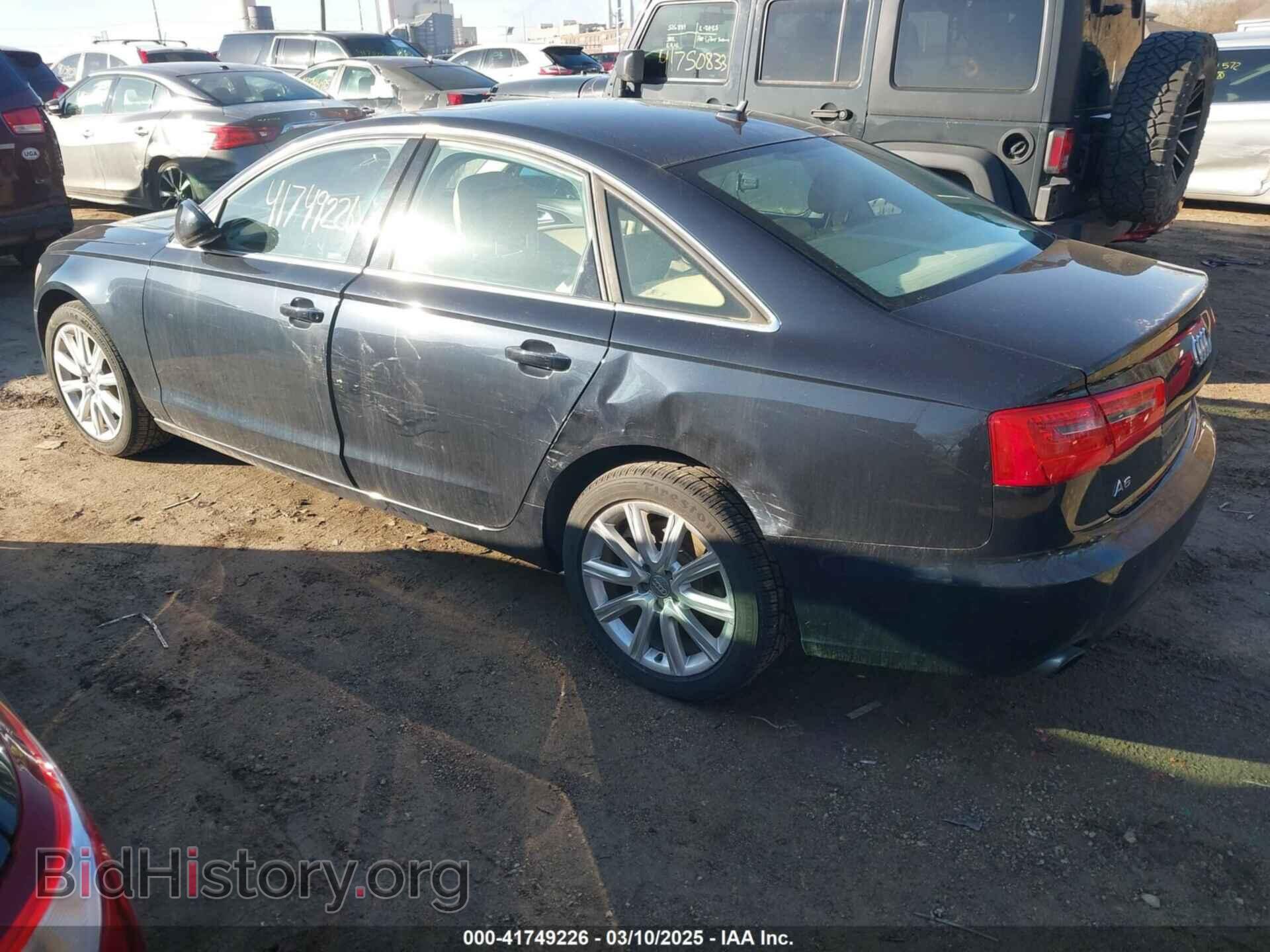 2014 AUDI A6 - VIN: WAUGFAFCXEN090298 - Фото 3