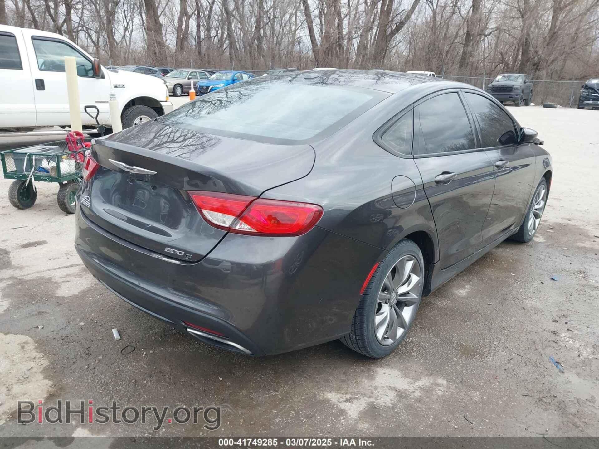2015 CHRYSLER 200 - VIN: 1C3CCCBB2FN542480 - Фото 4