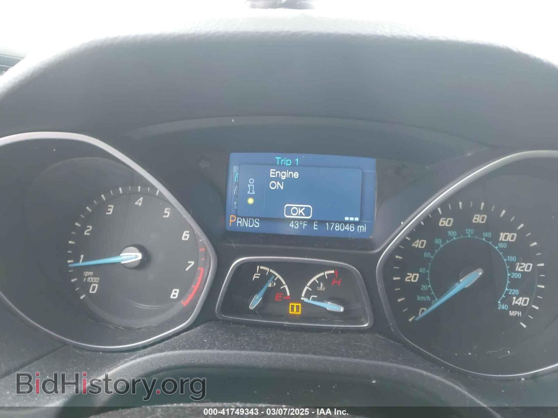 2013 FORD FOCUS - VIN: 1FADP3K25DL344446 - Фото 7