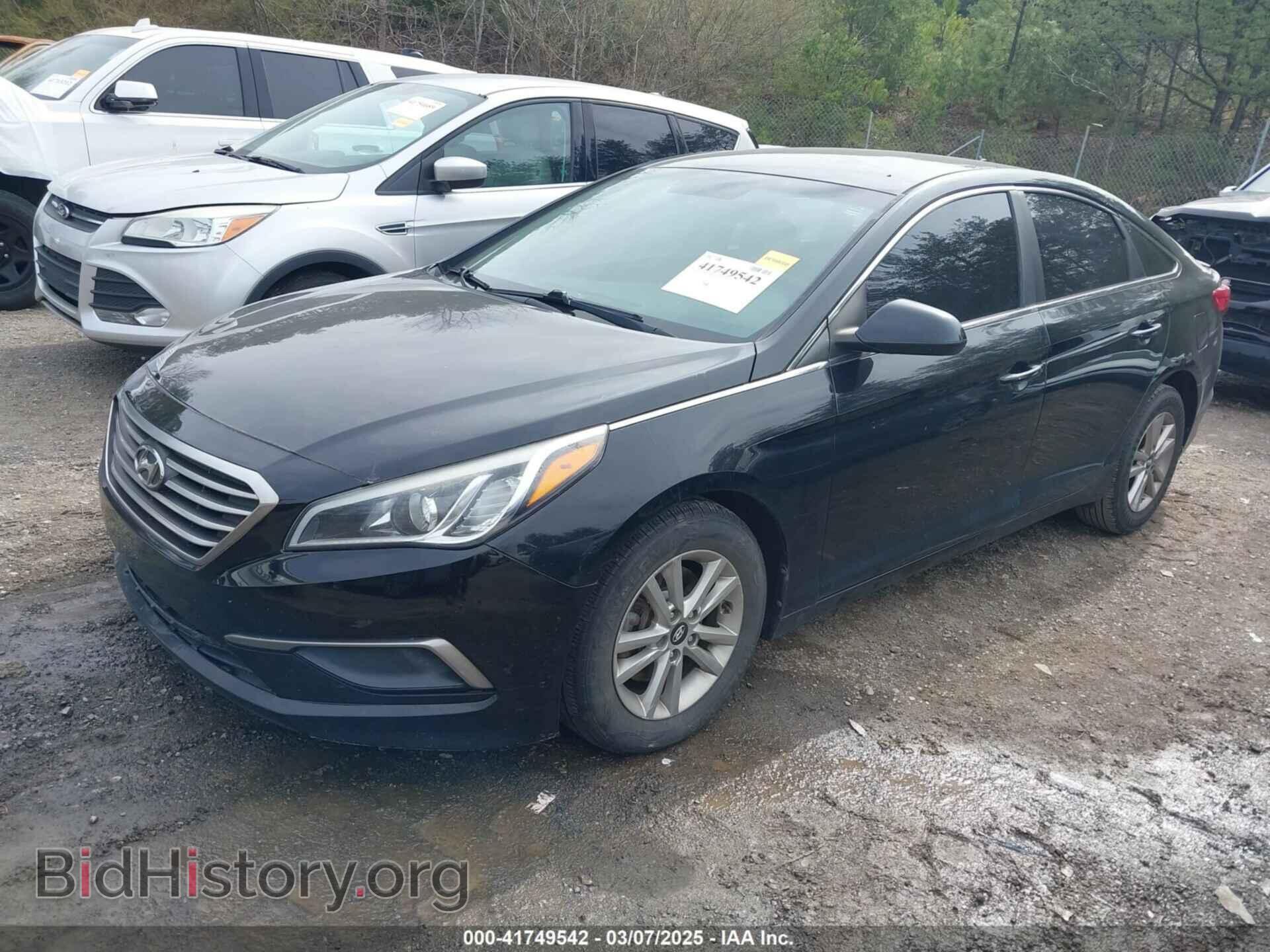 2016 HYUNDAI SONATA - VIN: 5NPE24AF9GH393911 - Фото 2