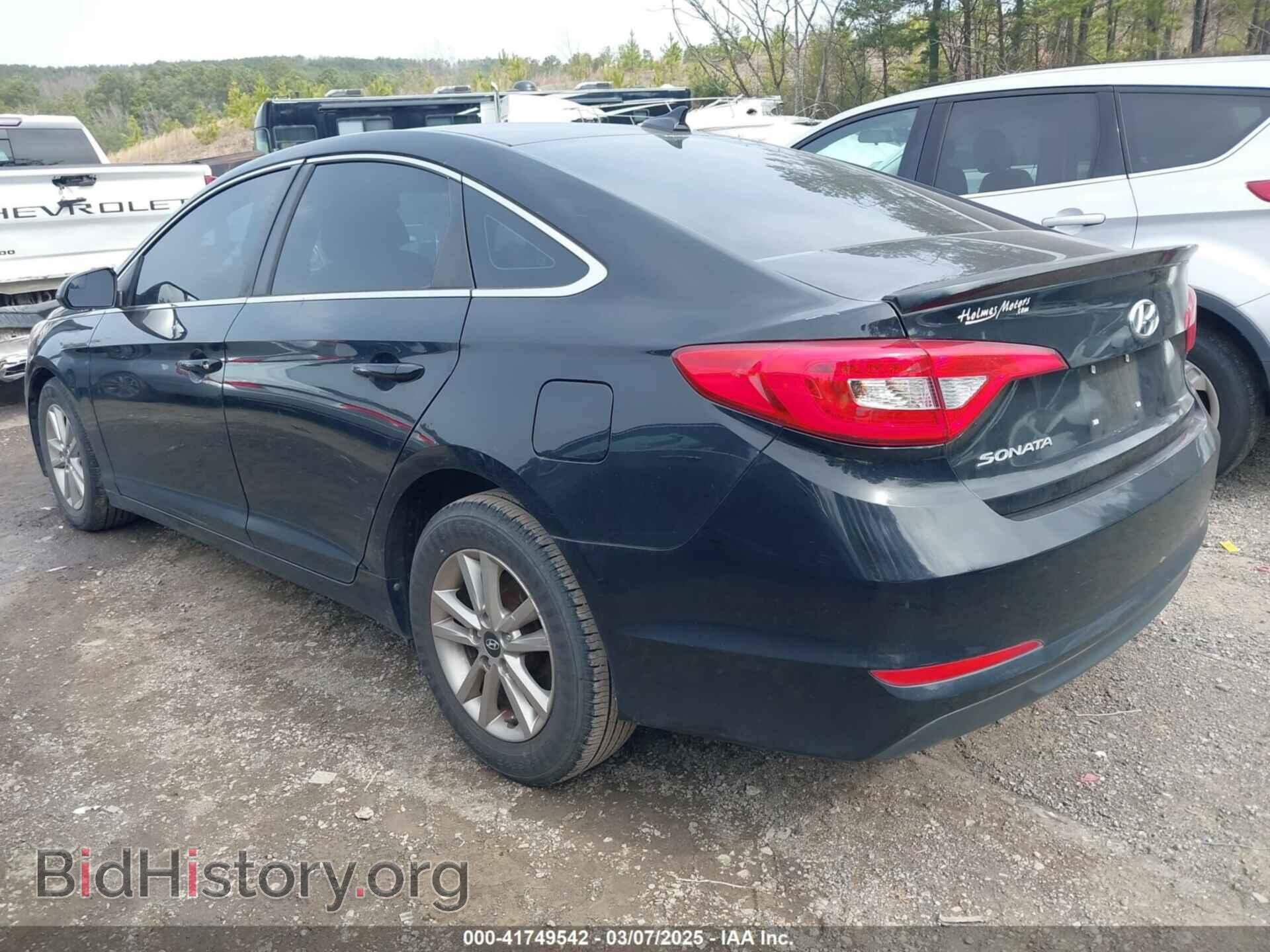2016 HYUNDAI SONATA - VIN: 5NPE24AF9GH393911 - Фото 3