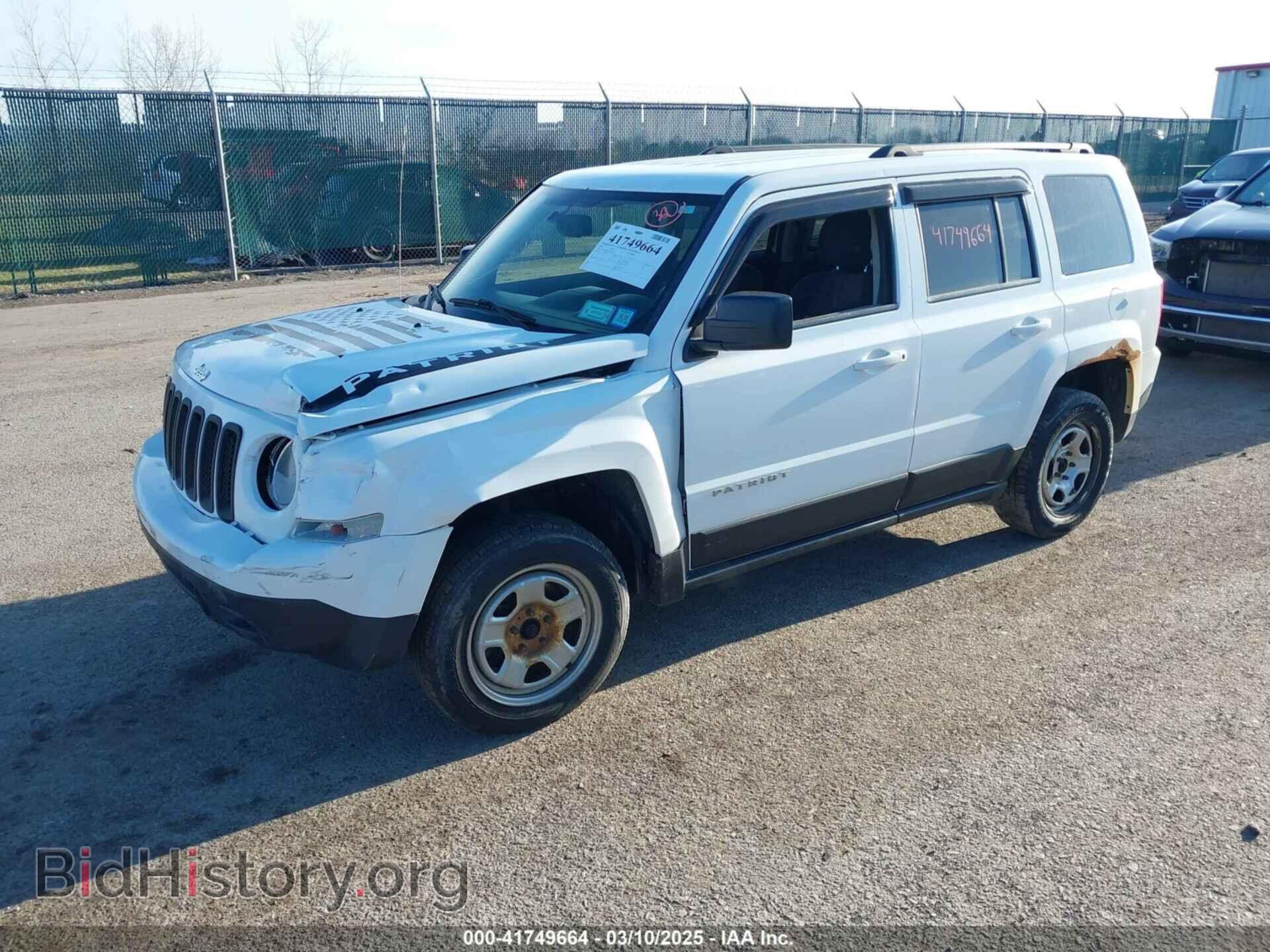 2014 JEEP PATRIOT - VIN: 1C4NJRBB2ED772022 - Фото 2