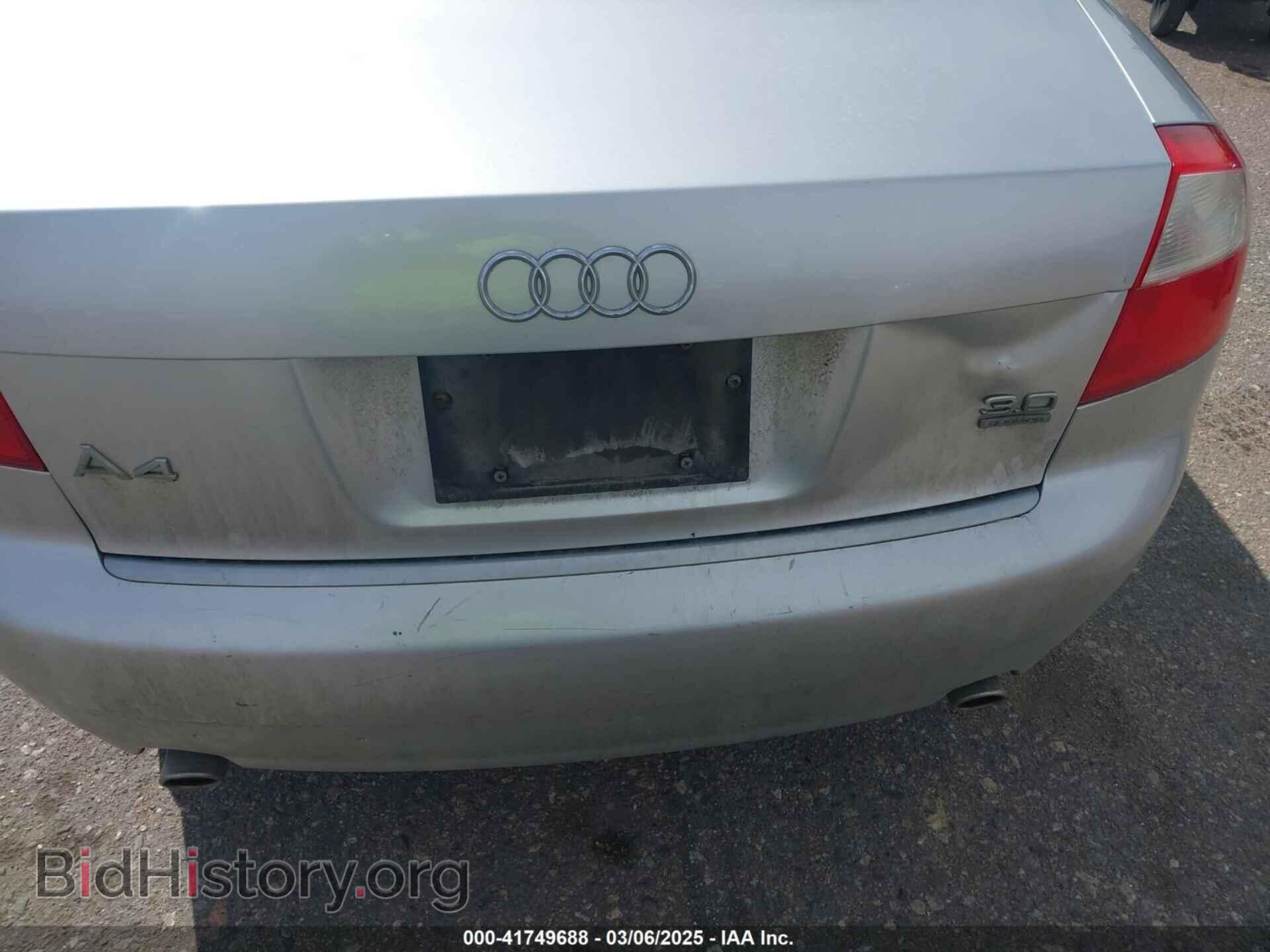 2005 AUDI A4 - VIN: WAULT68E45A075242 - Photo 6
