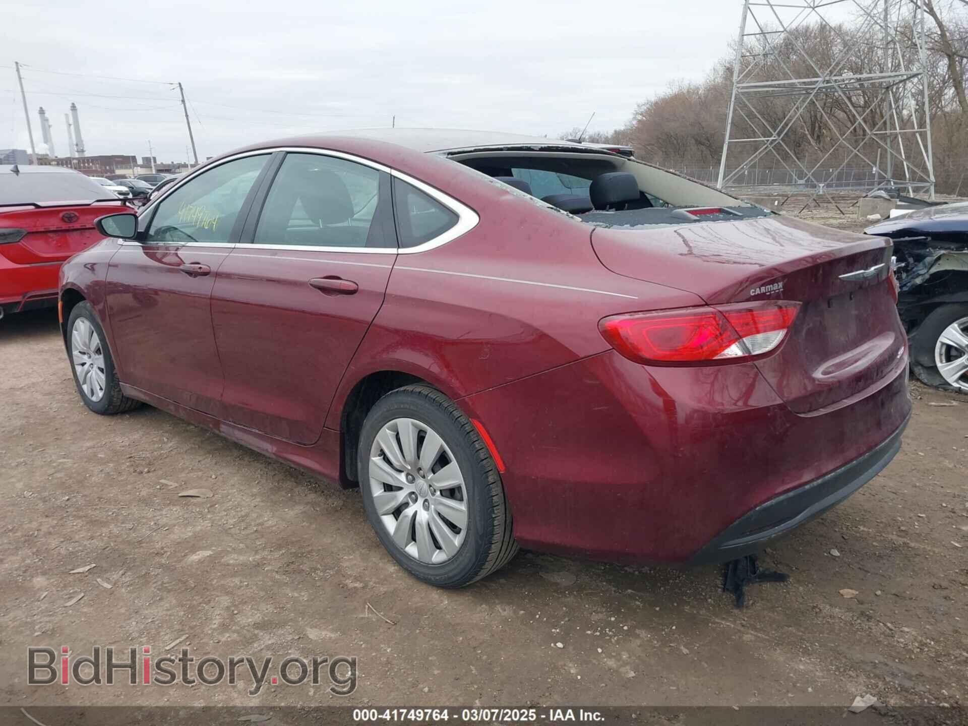 2016 CHRYSLER 200 - VIN: 1C3CCCFB7GN177001 - Фото 3