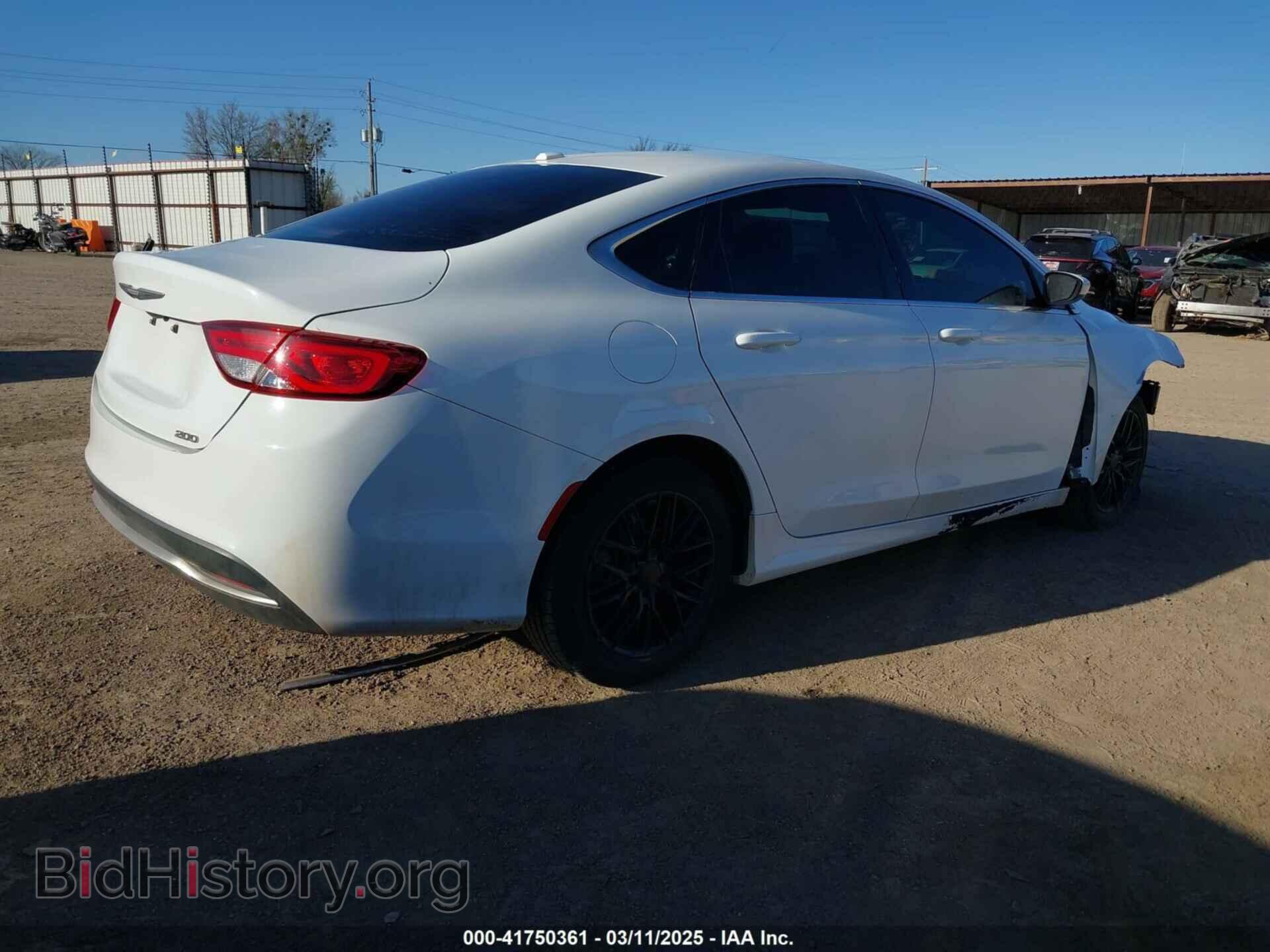 2015 CHRYSLER 200 - VIN: 1C3CCCAB8FN538189 - Фото 4