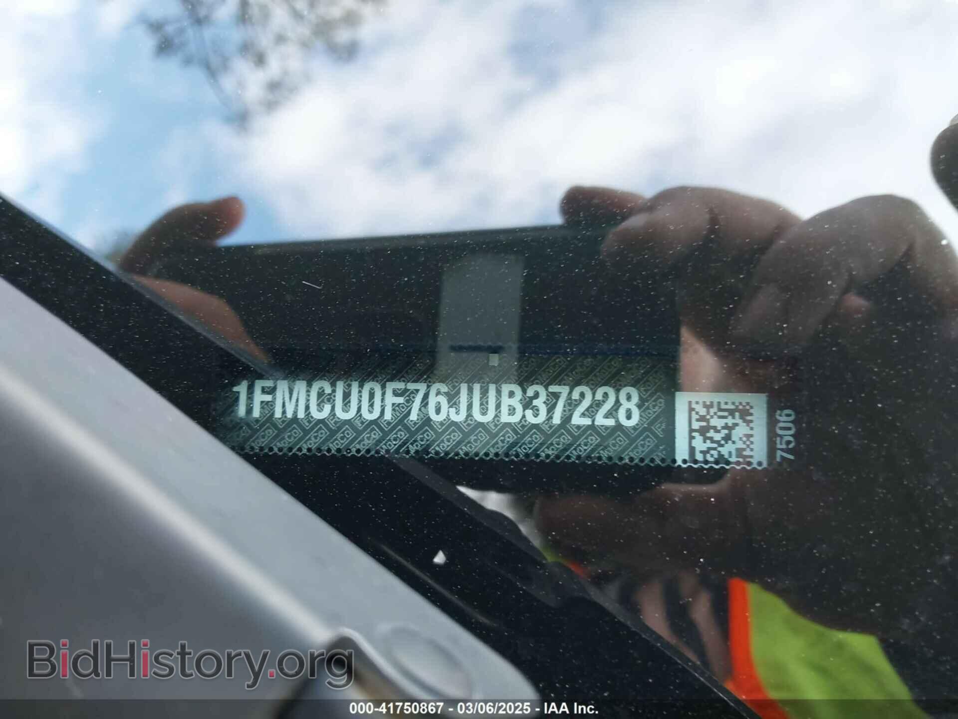 2018 FORD ESCAPE - VIN: 1FMCU0F76JUB37228 - Фото 9