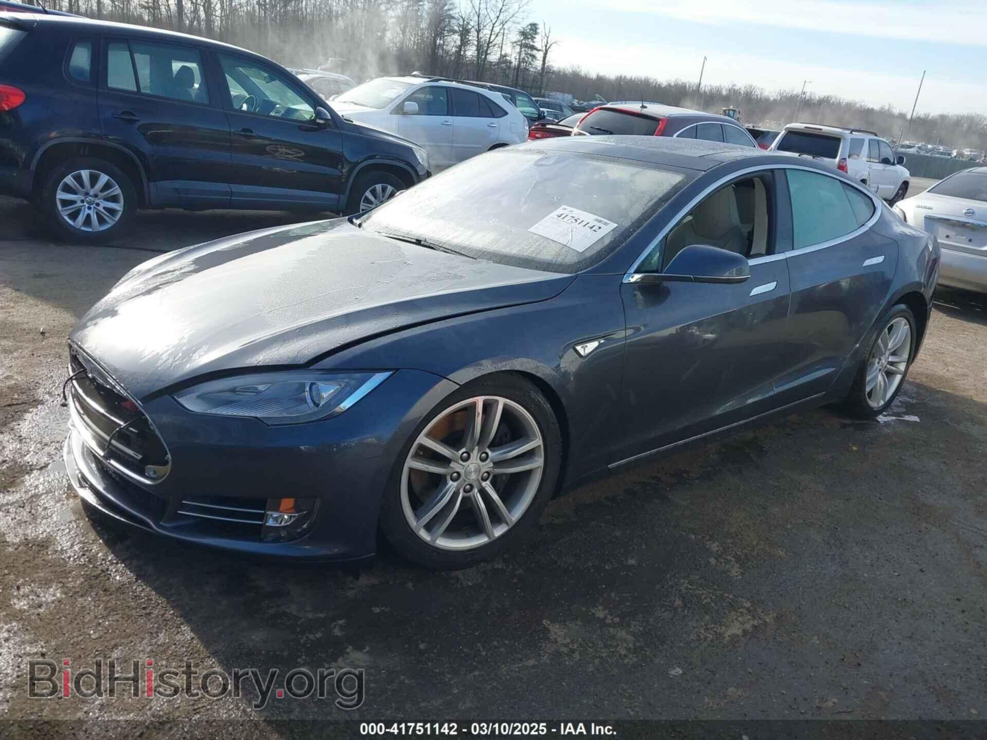 2015 TESLA MODEL S - VIN: 5YJSA1H20FF086406 - Фото 2