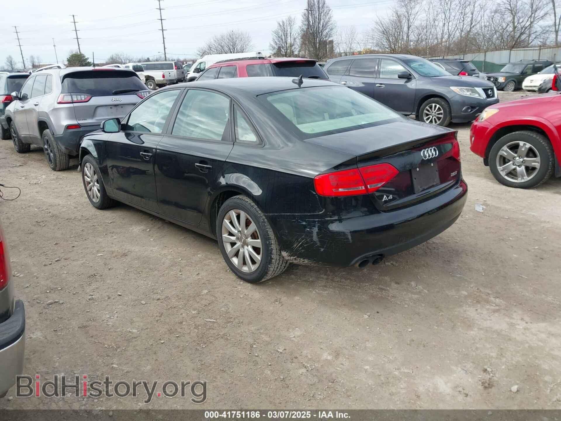 2012 AUDI A4 - VIN: WAUAFAFL1CA115616 - Фото 3