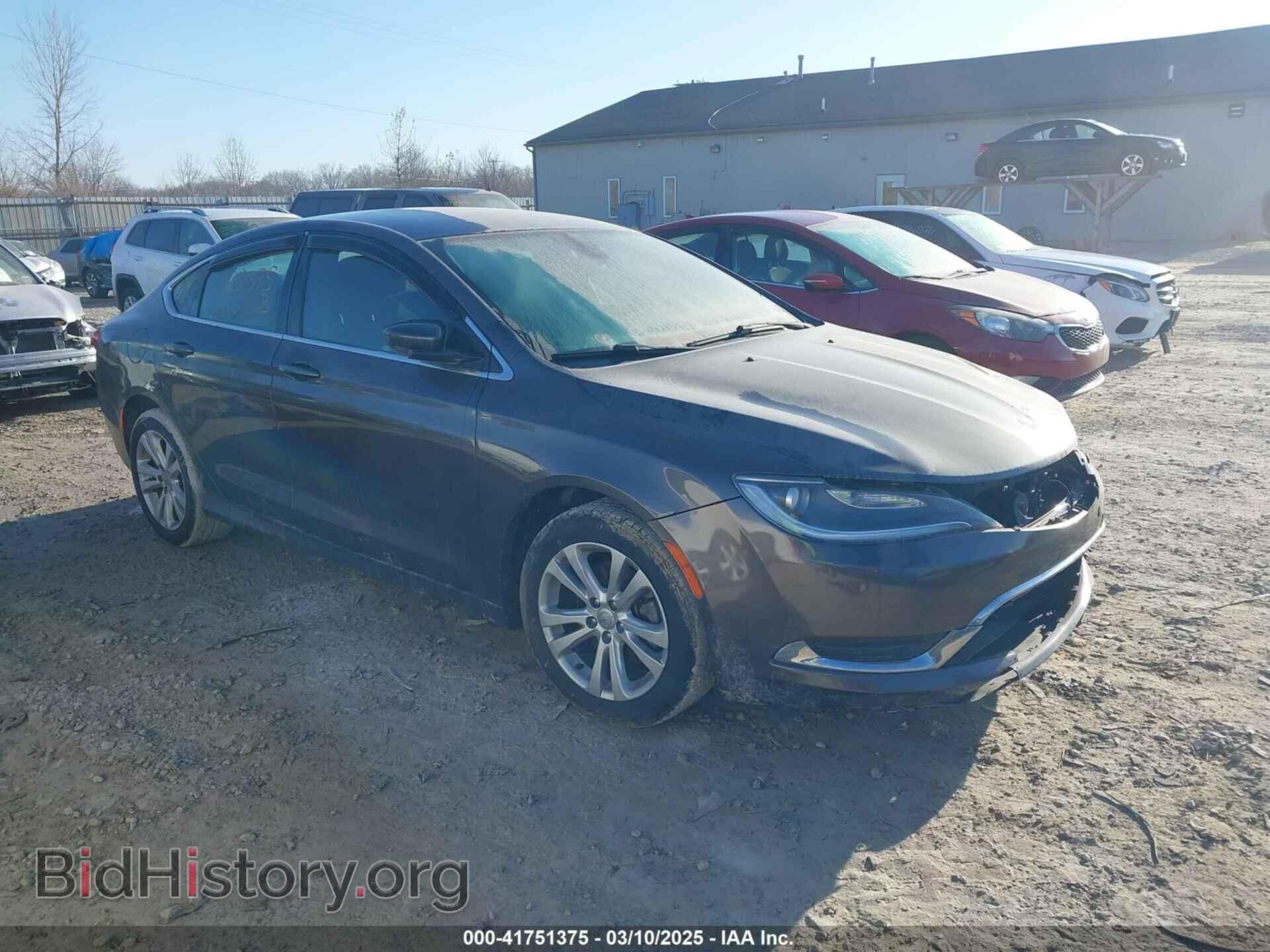 Фотография 1C3CCCAB7FN598917 - CHRYSLER 200 2015