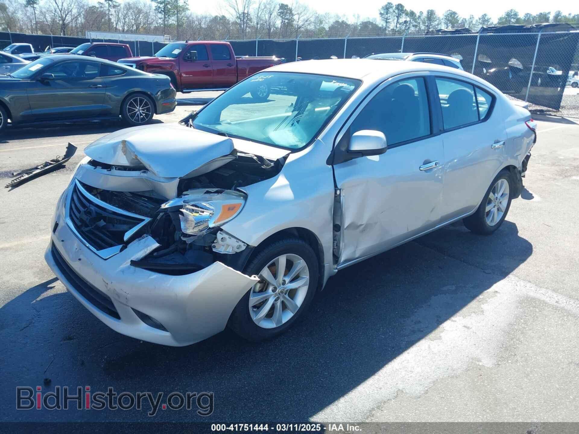 2014 NISSAN VERSA - VIN: 3N1CN7AP2EL856416 - Фото 2