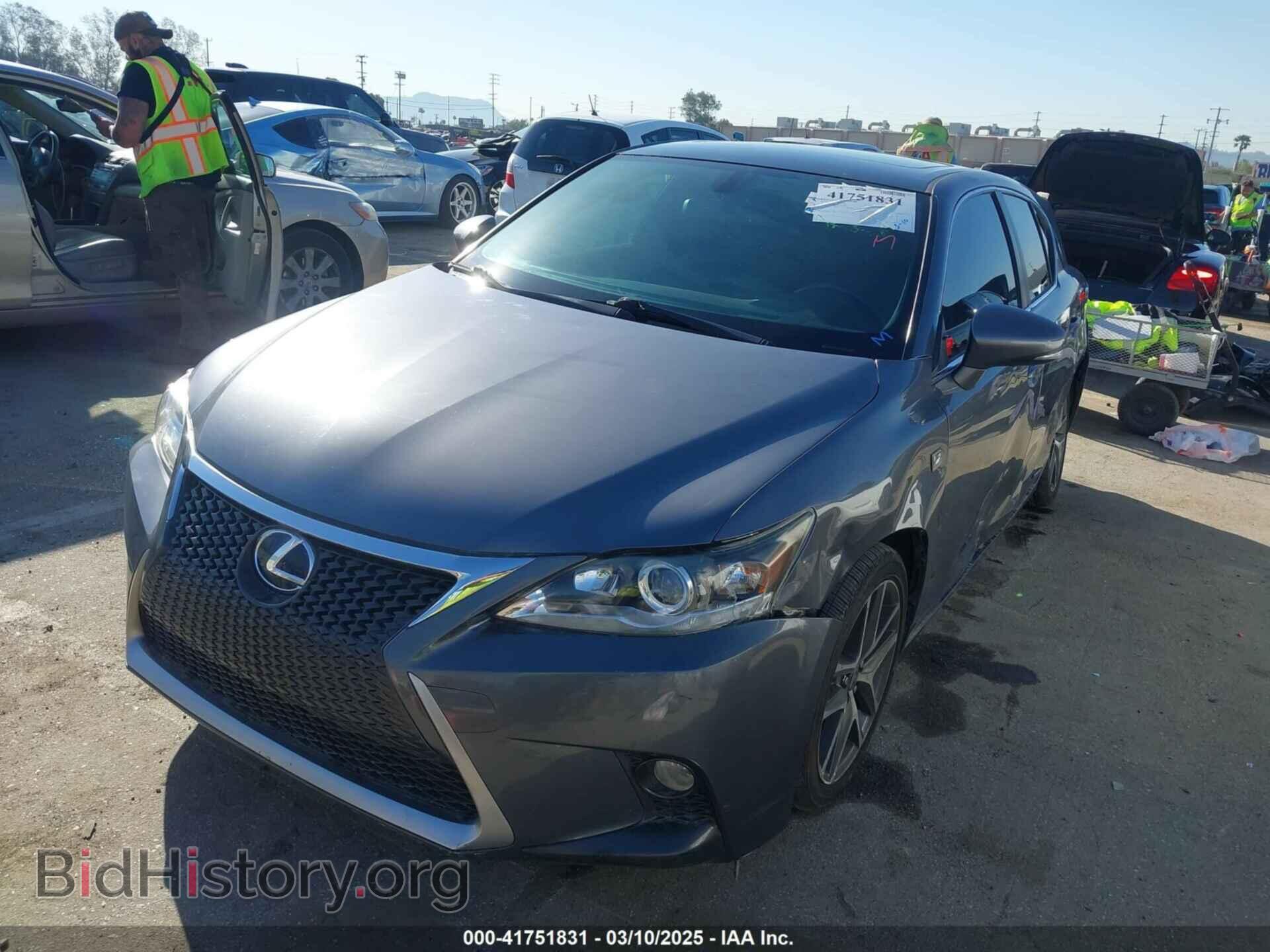 2015 LEXUS CT 200H - VIN: JTHKD5BH6F2249122 - Фото 2