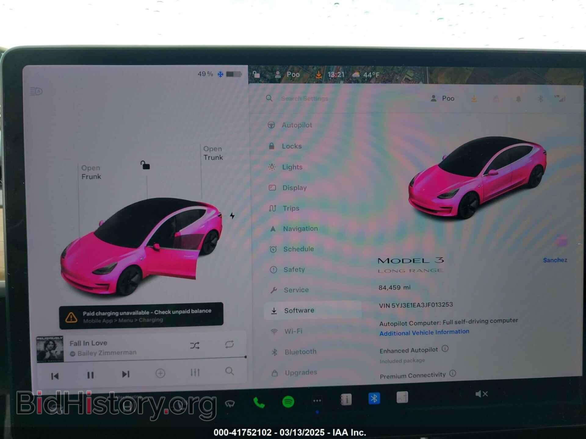 2018 TESLA MODEL 3 - VIN: 5YJ3E1EA3JF013253 - Photo 7
