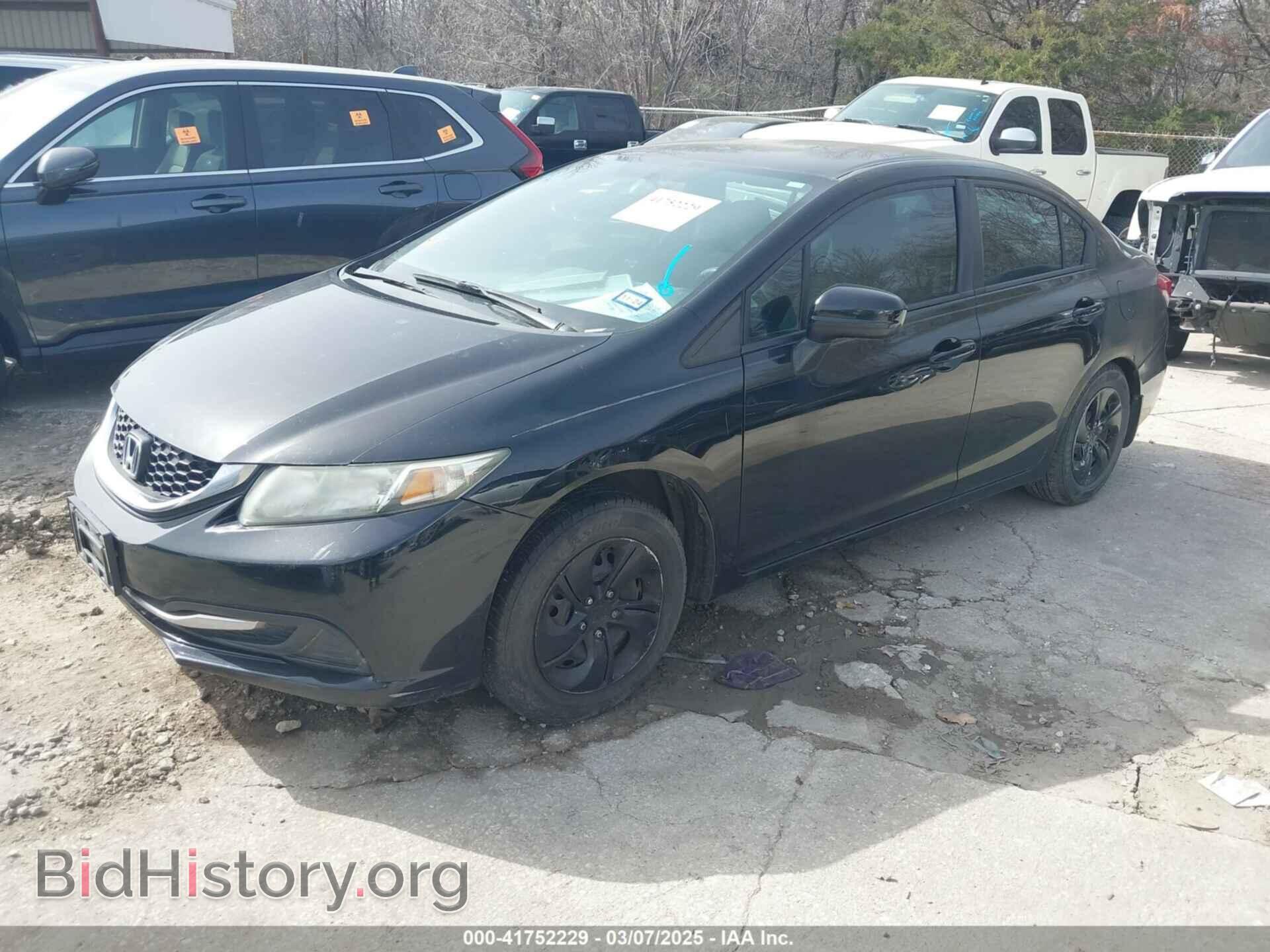 2014 HONDA CIVIC - VIN: 19XFB2F5XEE012125 - Фото 2