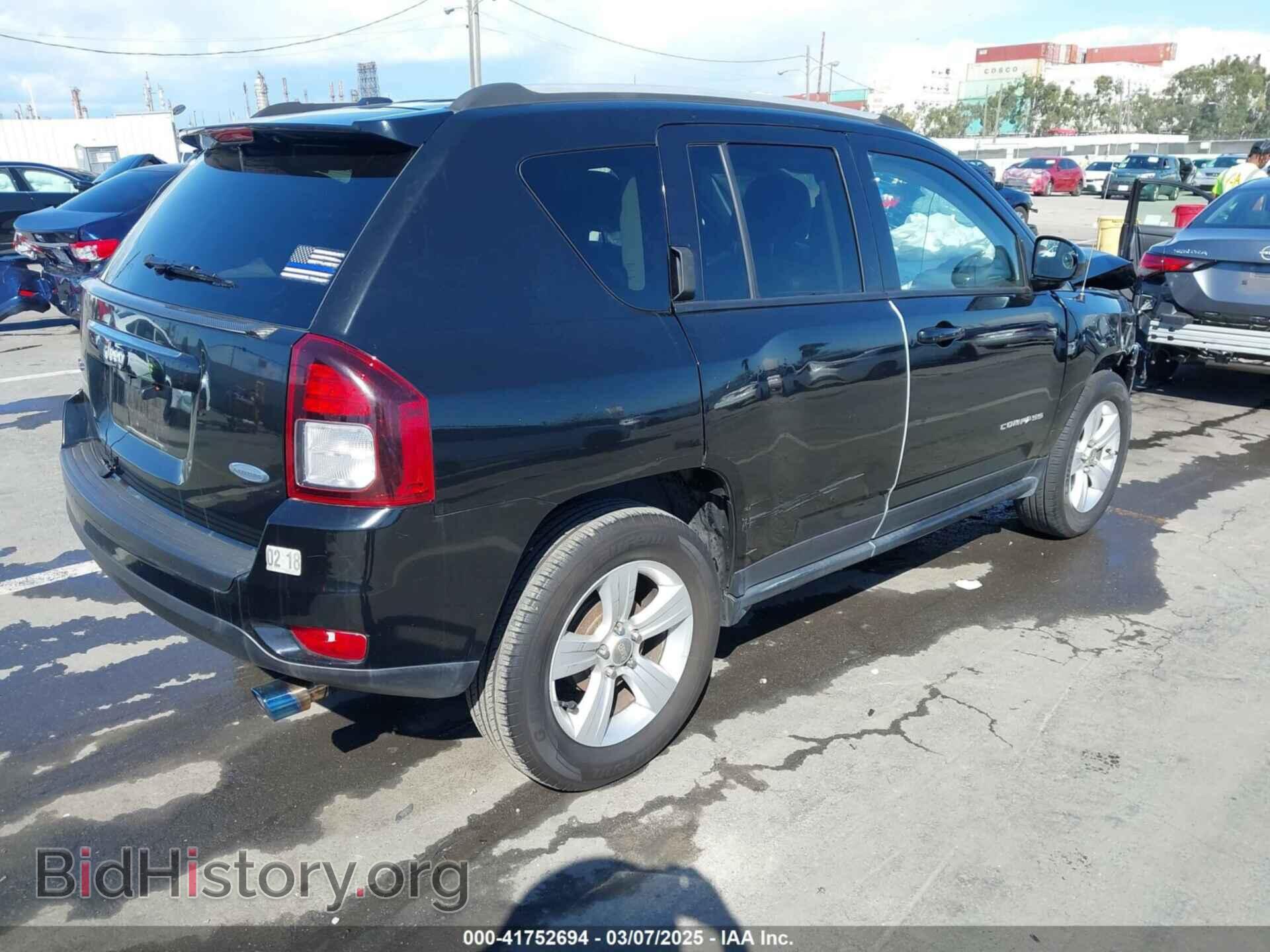 2016 JEEP COMPASS - VIN: 1C4NJCEB2GD628384 - Фото 4