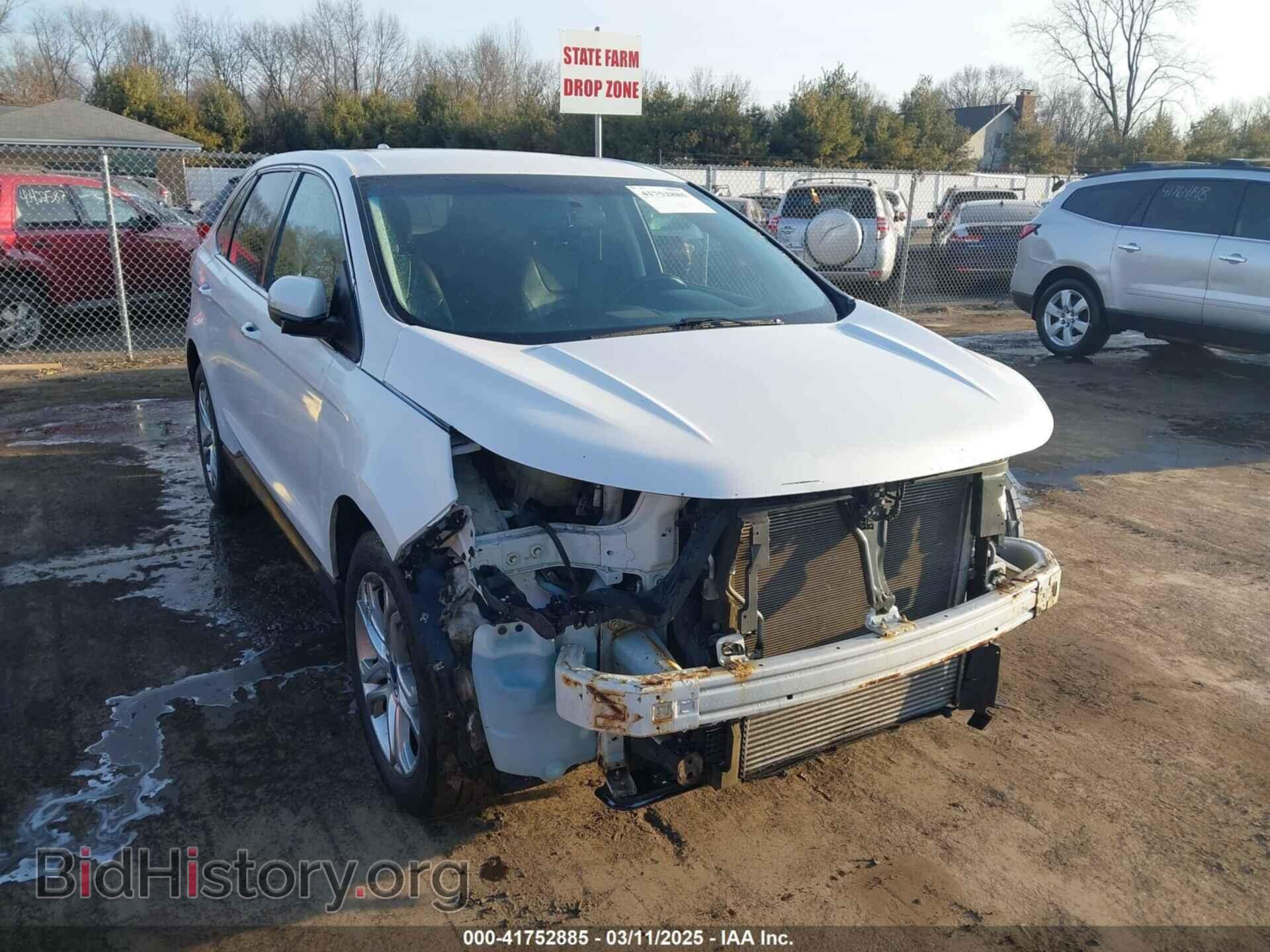 Фотография 2FMPK4K98HBB31582 - FORD EDGE 2017