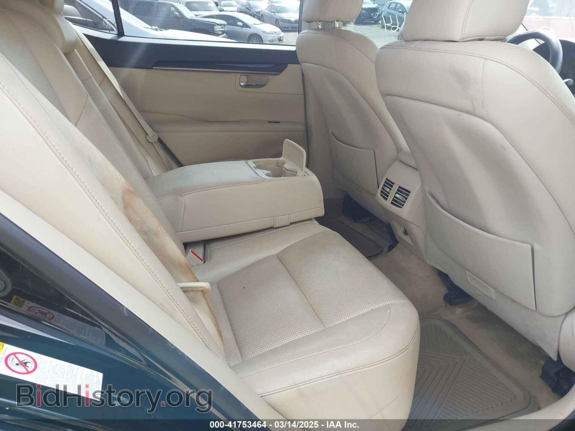 2013 LEXUS ES 350 - VIN: JTHBK1GG5D2078200 - Фото 8