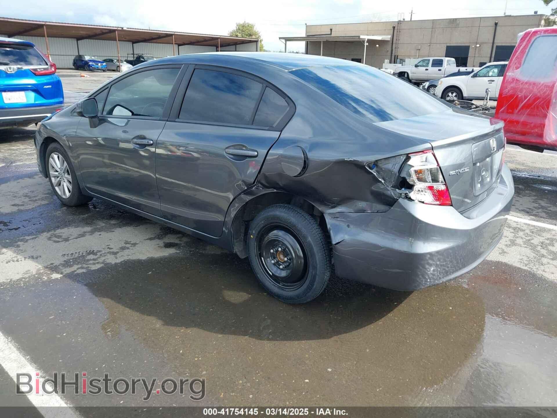 2012 HONDA CIVIC - VIN: 19XFB2F92CE313973 - Фото 3