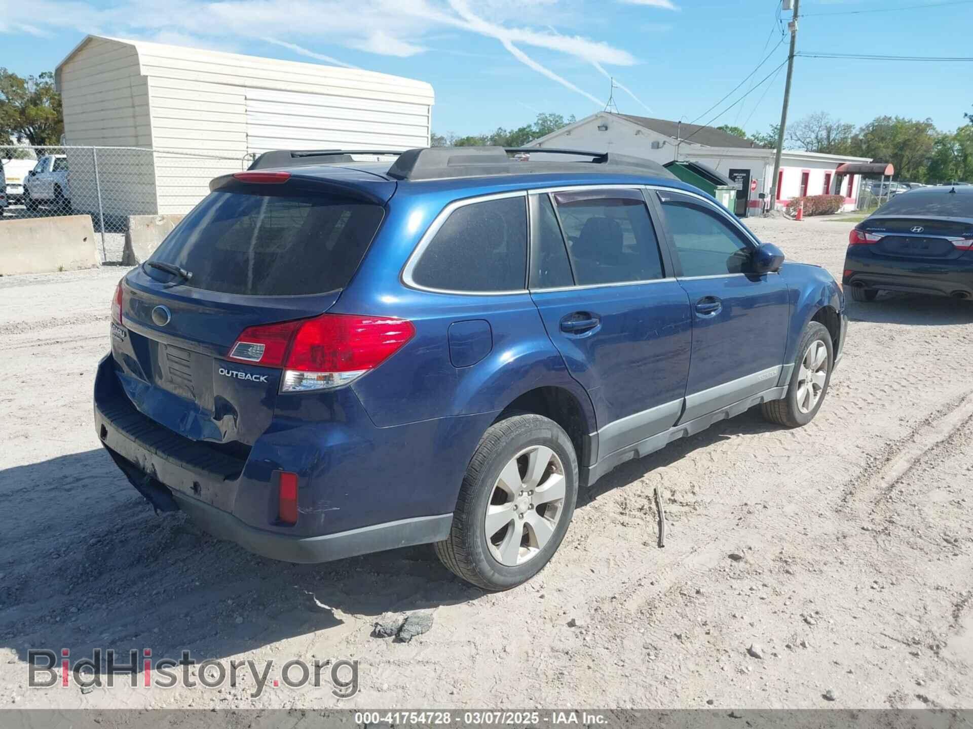 2011 SUBARU OUTBACK - VIN: 4S4BRCGC7B3328433 - Фото 4