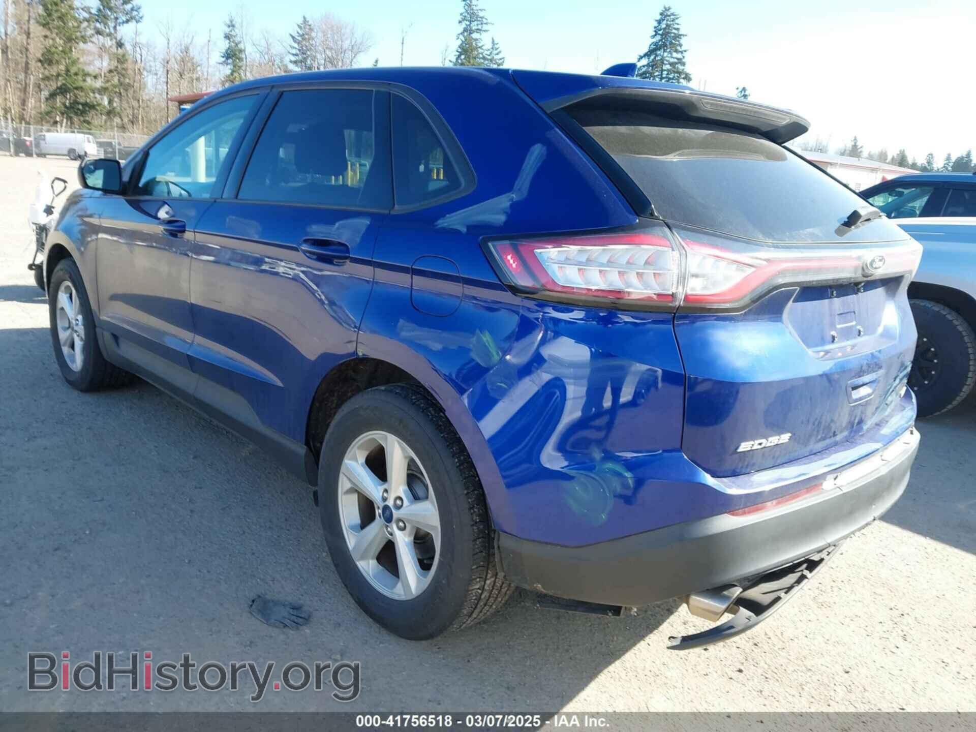 2015 FORD EDGE - VIN: 2FMTK3G94FBC29460 - Фото 3