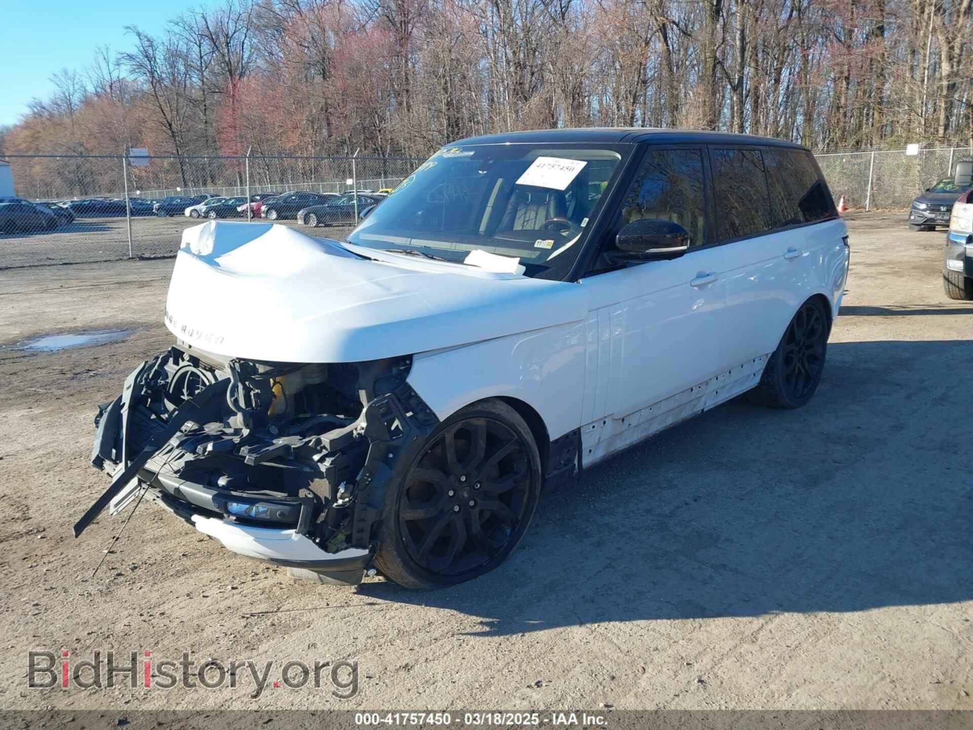 2015 LAND ROVER RANGE ROVER - VIN: SALGS2TF5FA212540 - Фото 2