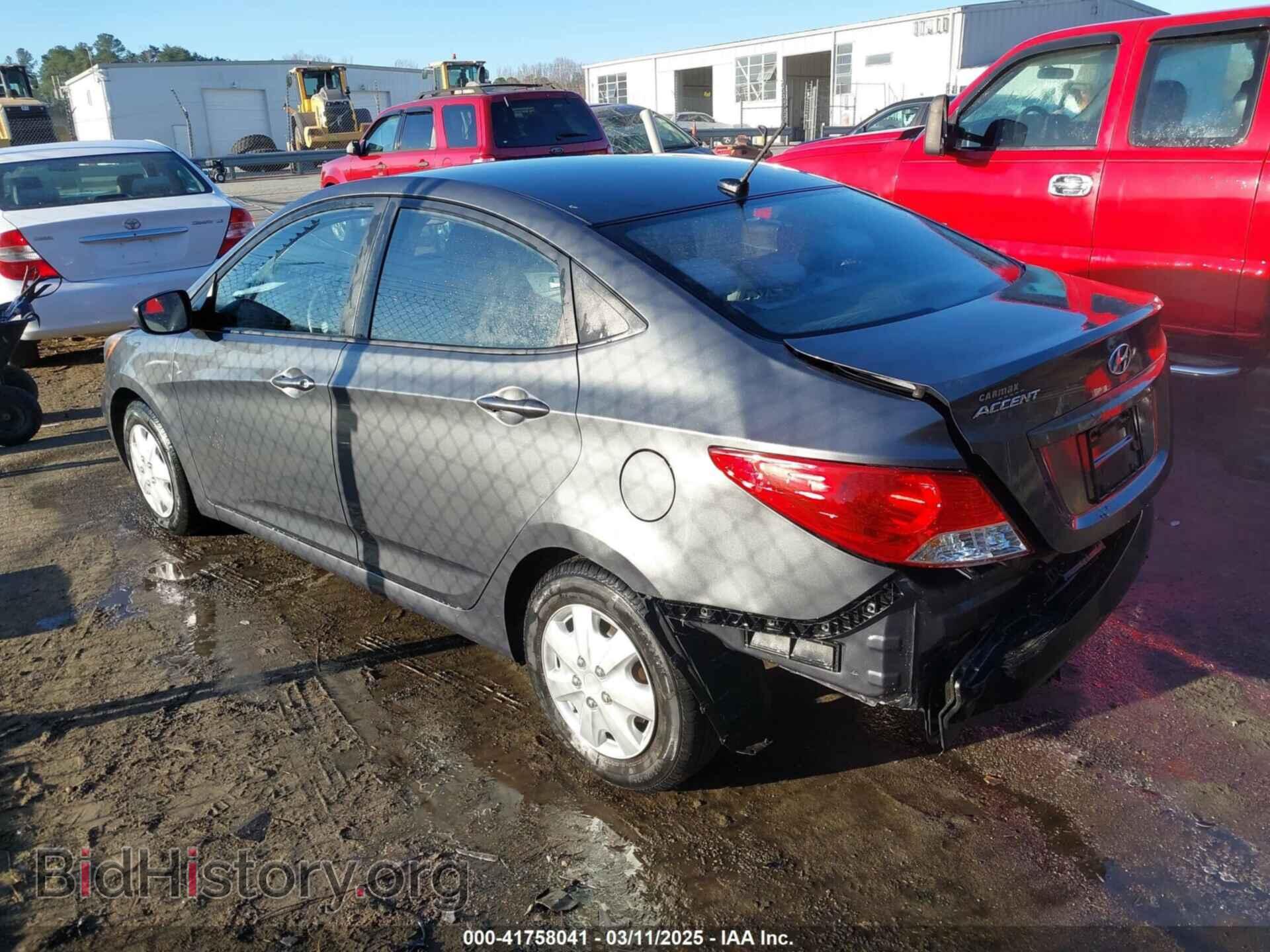 2013 HYUNDAI ACCENT - VIN: KMHCT4AE2DU390325 - Фото 3