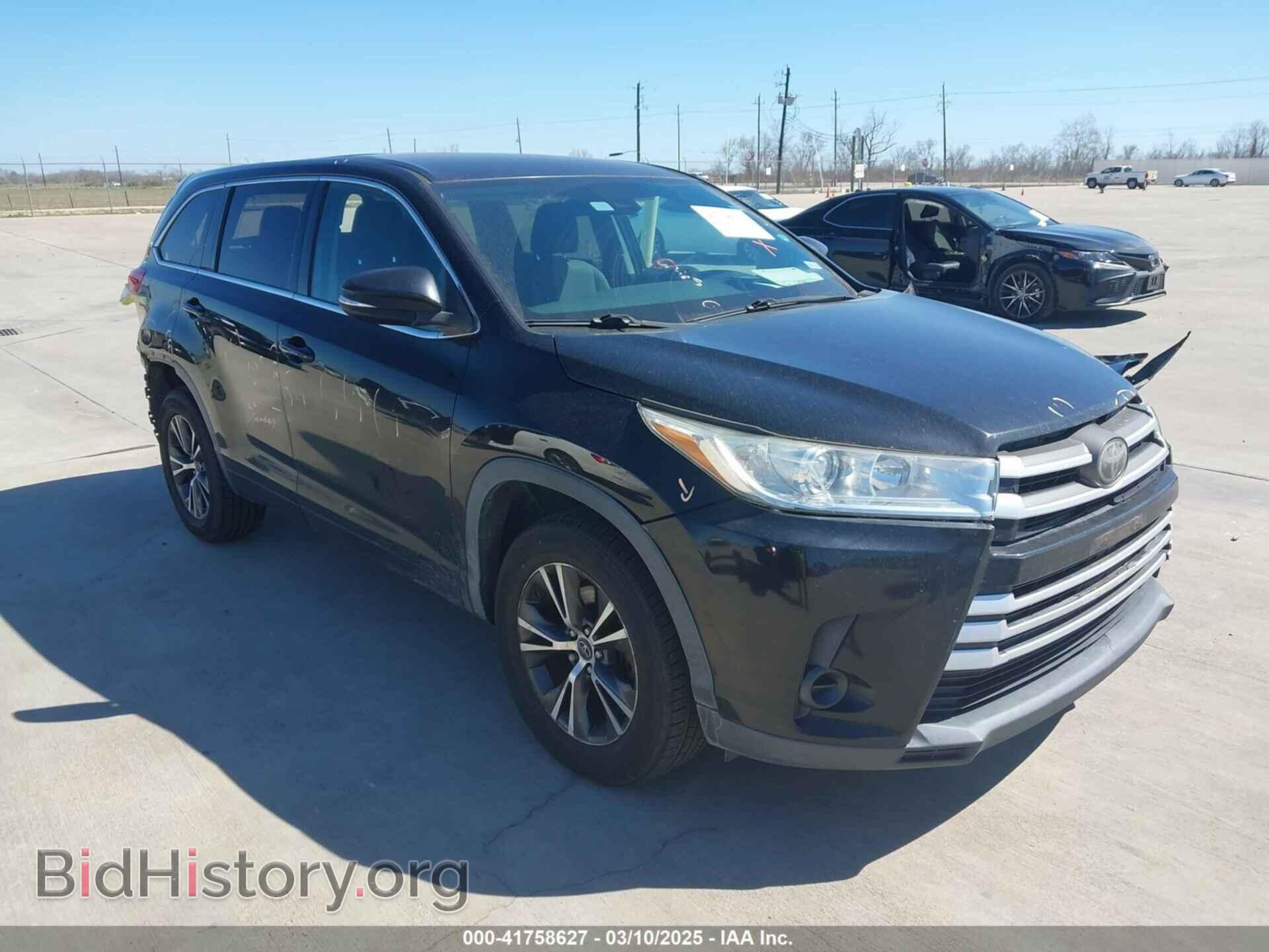 Photo 5TDZZRFH4JS243601 - TOYOTA HIGHLANDER 2018