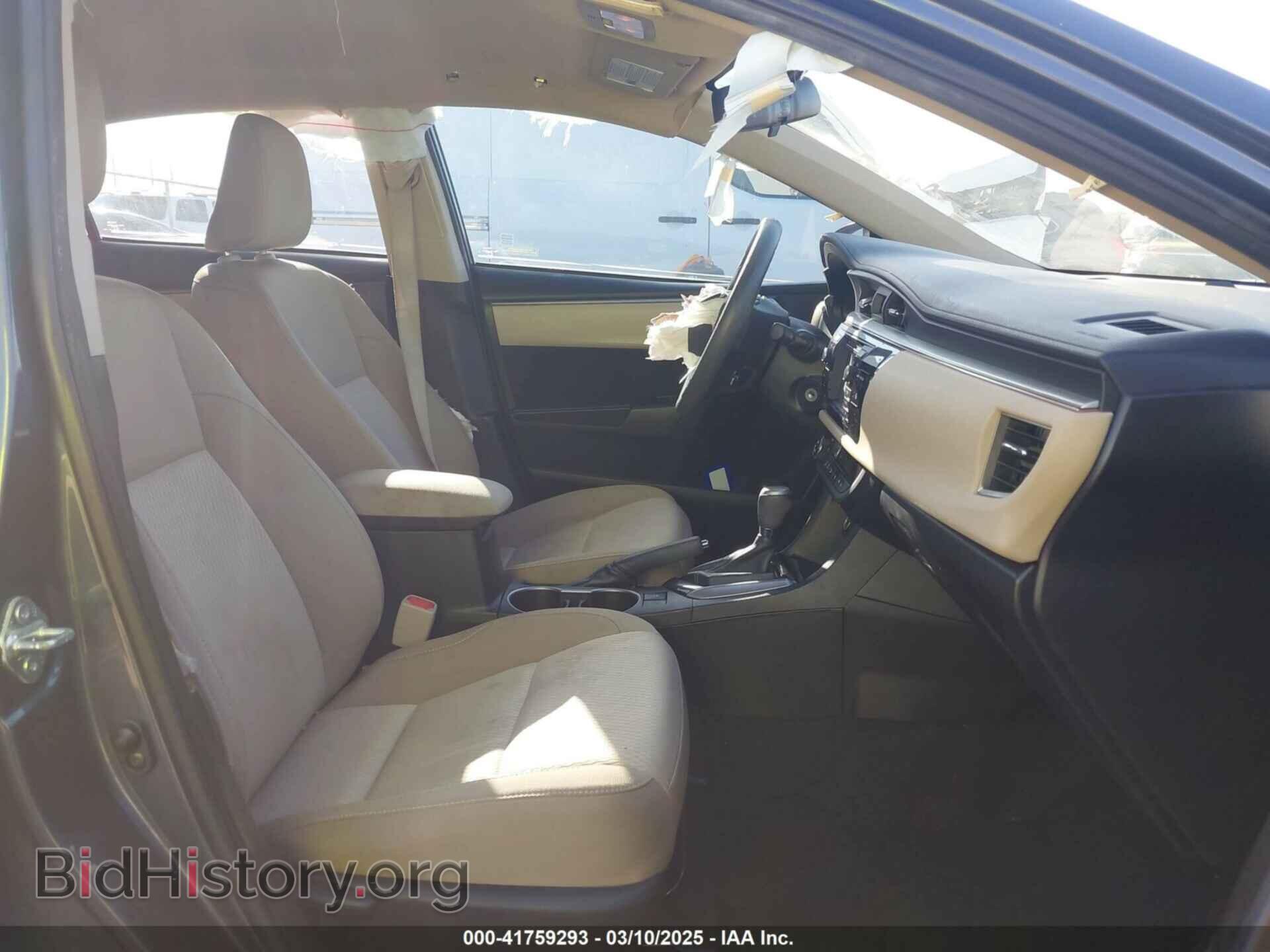 2014 TOYOTA COROLLA - VIN: 5YFBURHEXEP148736 - Фото 5