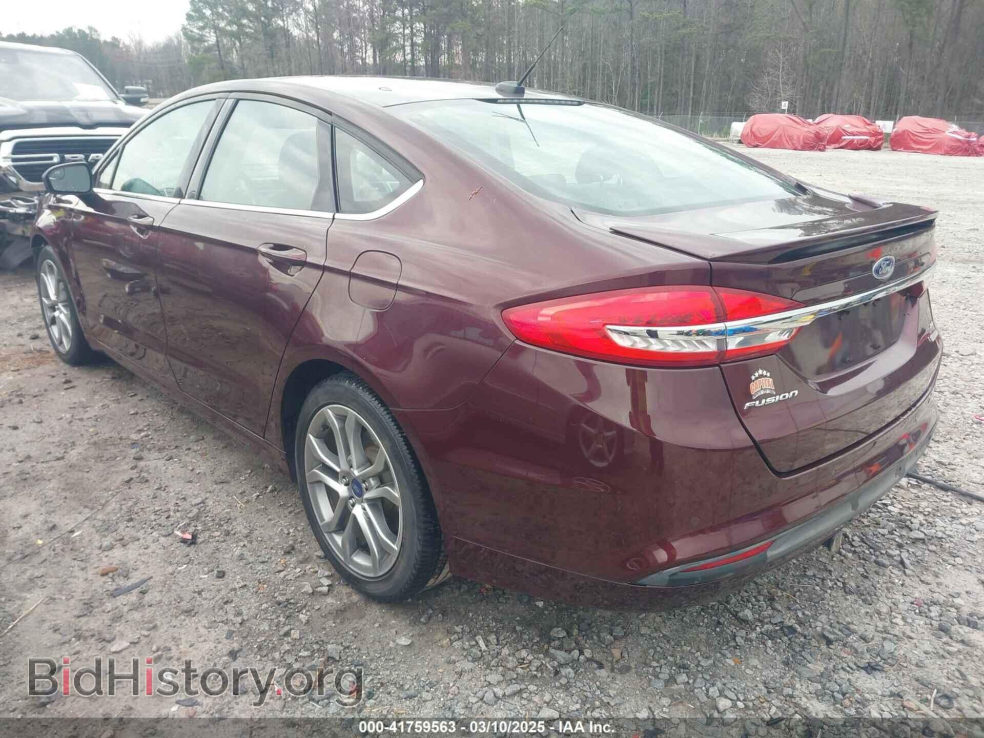 2017 FORD FUSION - VIN: 3FA6P0HD3HR244143 - Фото 3