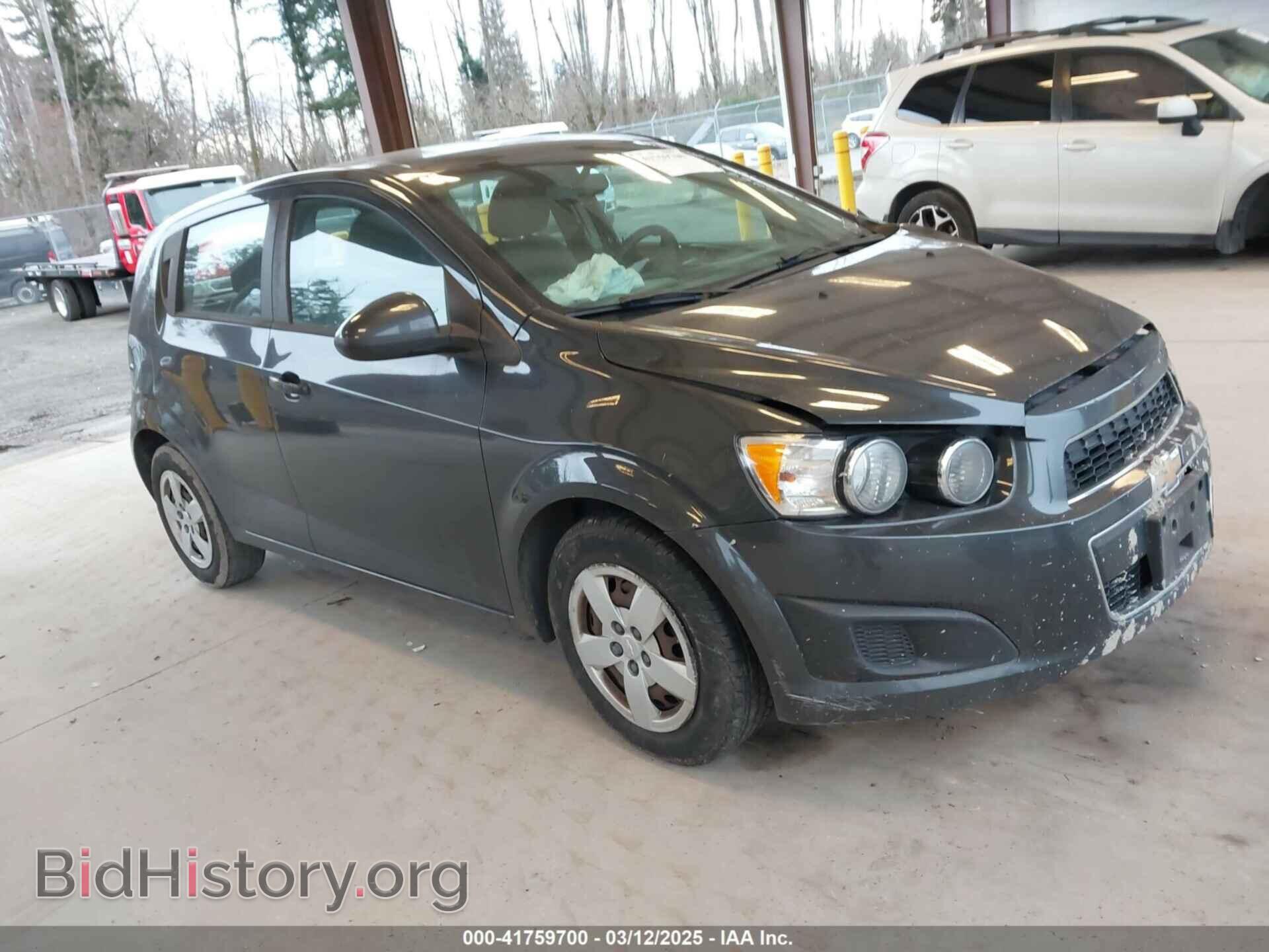 Фотография 1G1JA6SH5E4140772 - CHEVROLET SONIC 2014