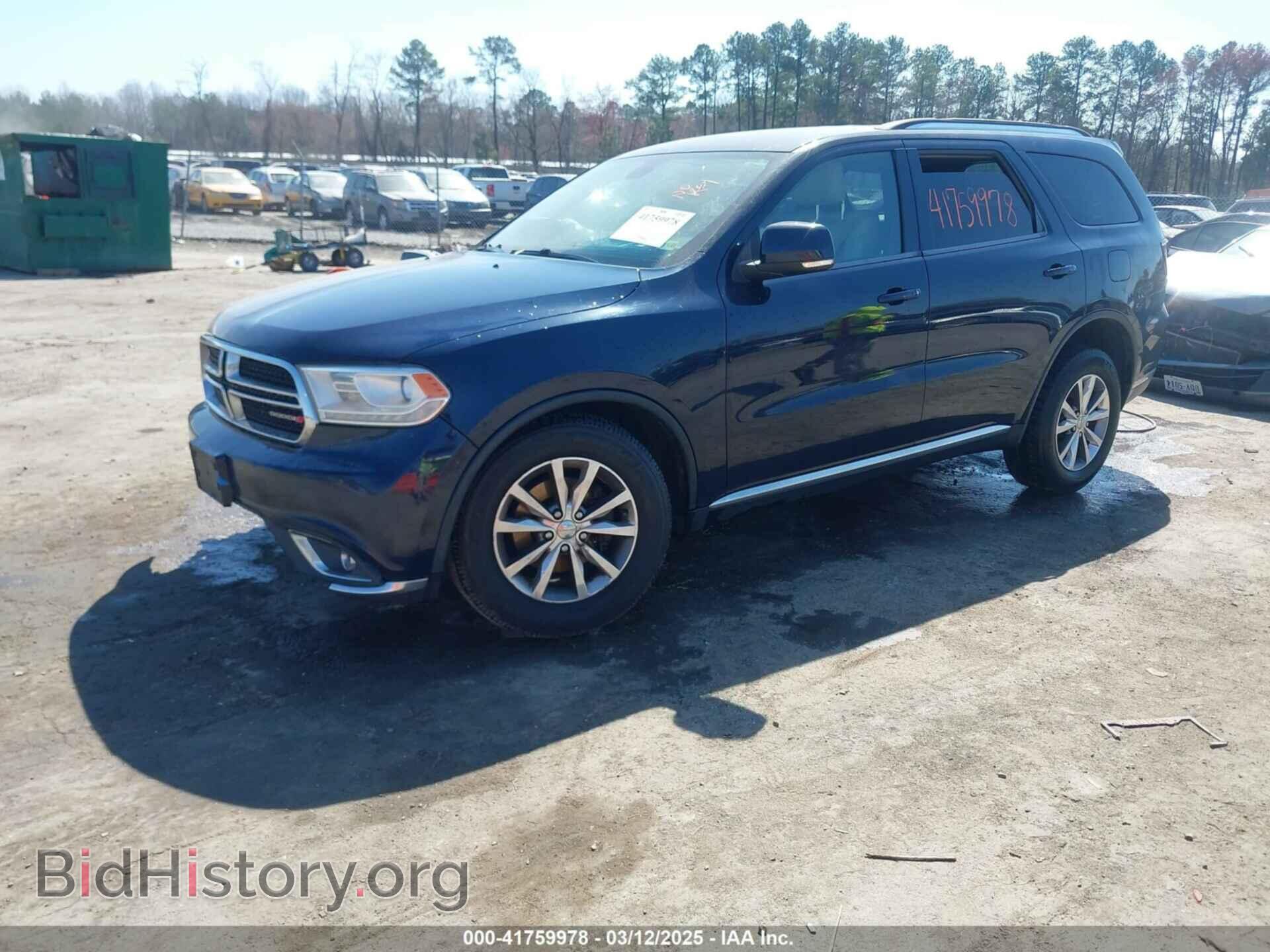 2014 DODGE DURANGO - VIN: 1C4RDJDG6EC520590 - Фото 2