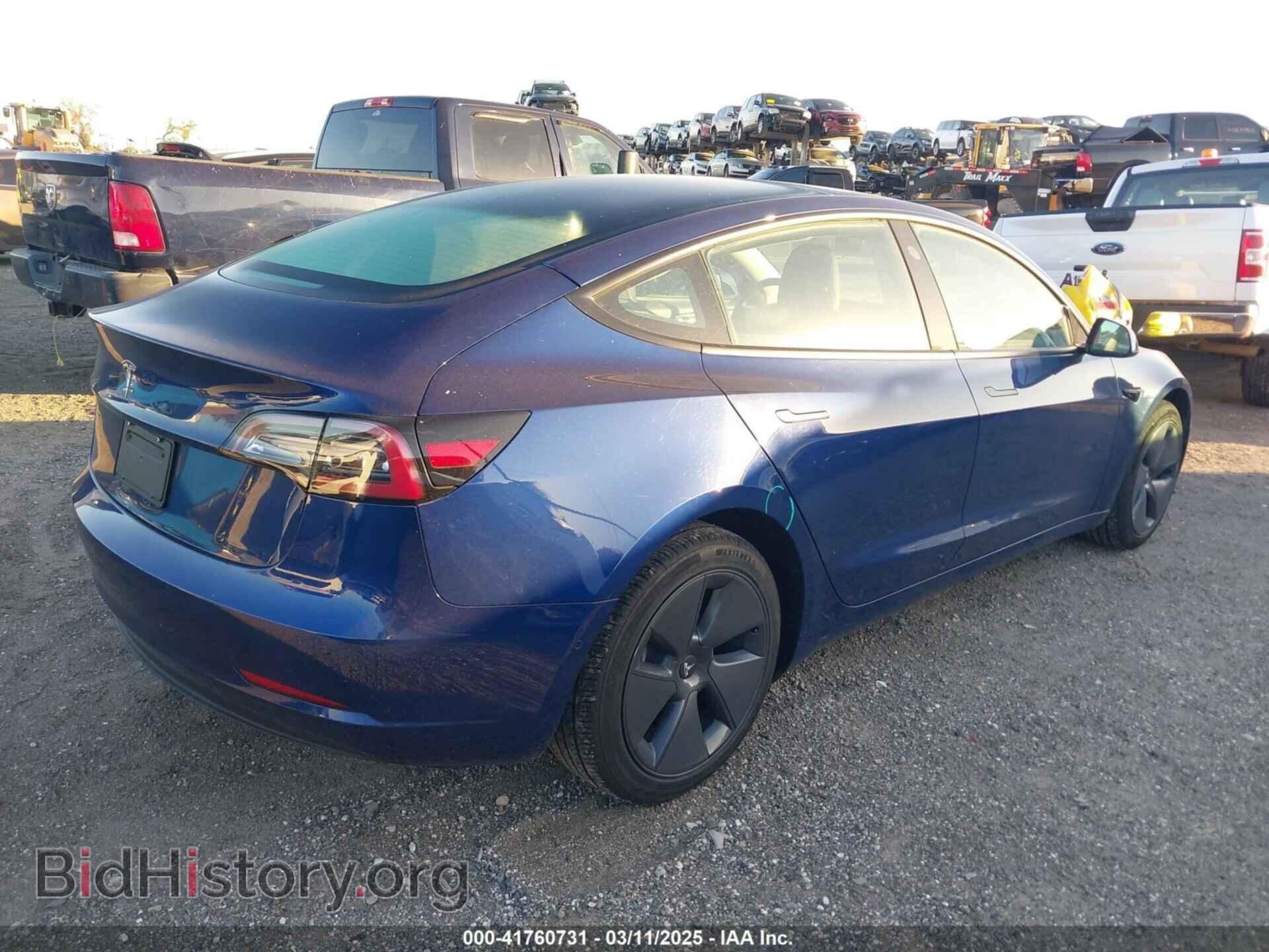 2022 TESLA MODEL 3 - VIN: 5YJ3E1EA3NF190553 - Фото 4