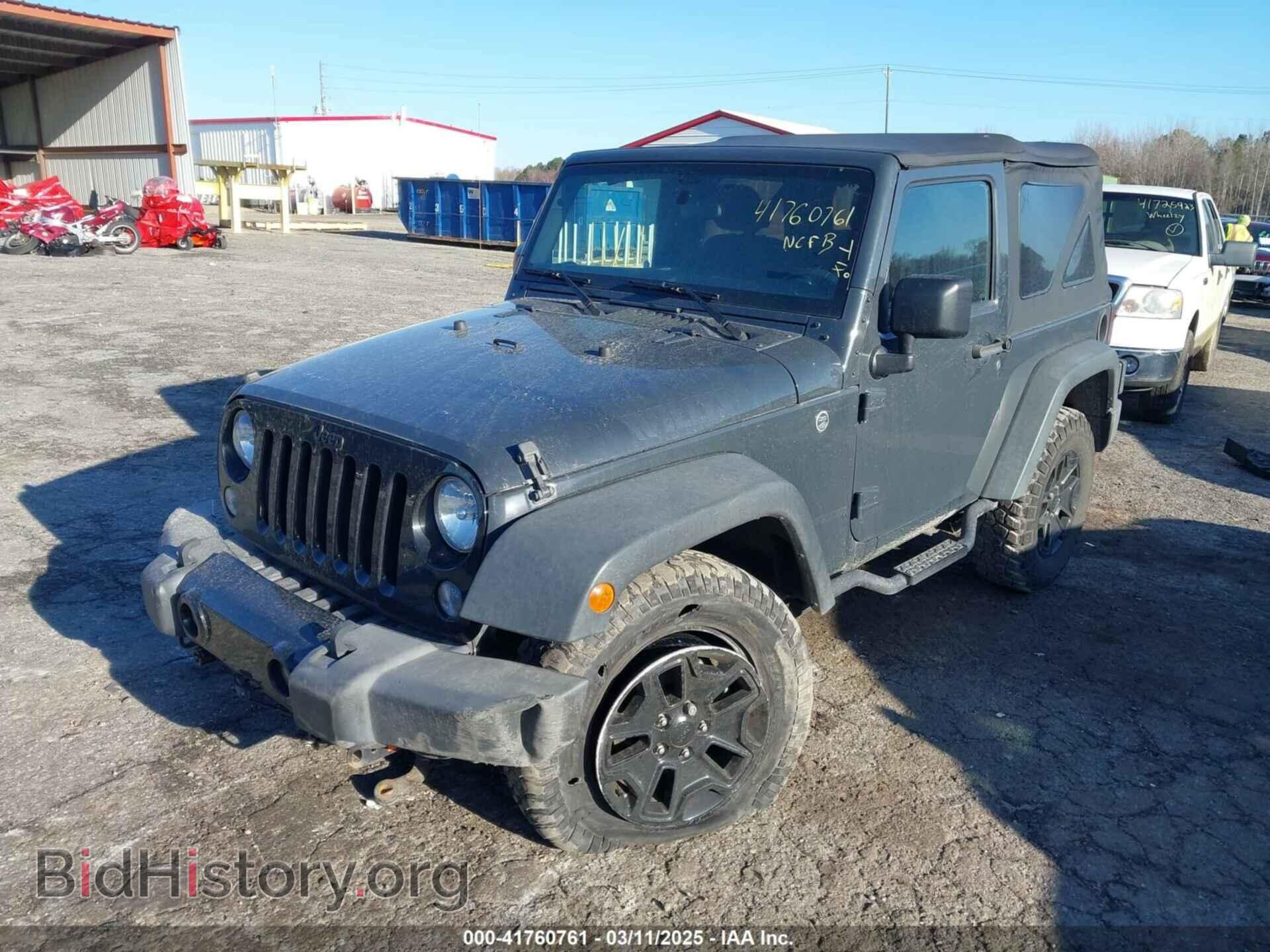 2016 JEEP WRANGLER - VIN: 1C4AJWAG3GL173696 - Фото 2