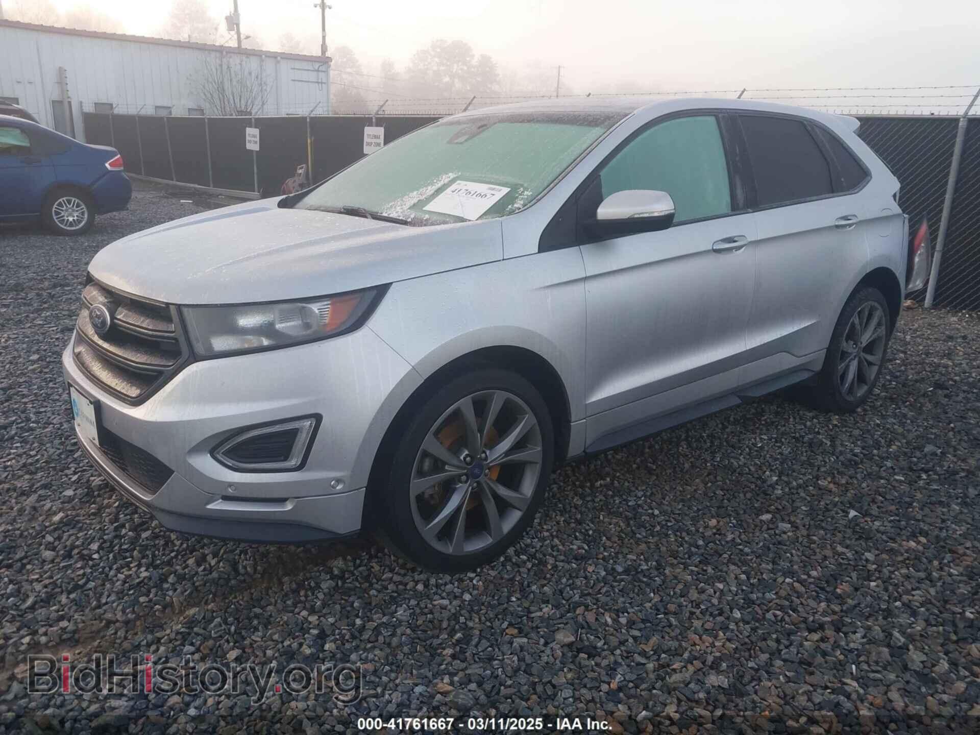2016 FORD EDGE - VIN: 2FMPK4AP1GBB14797 - Фото 2