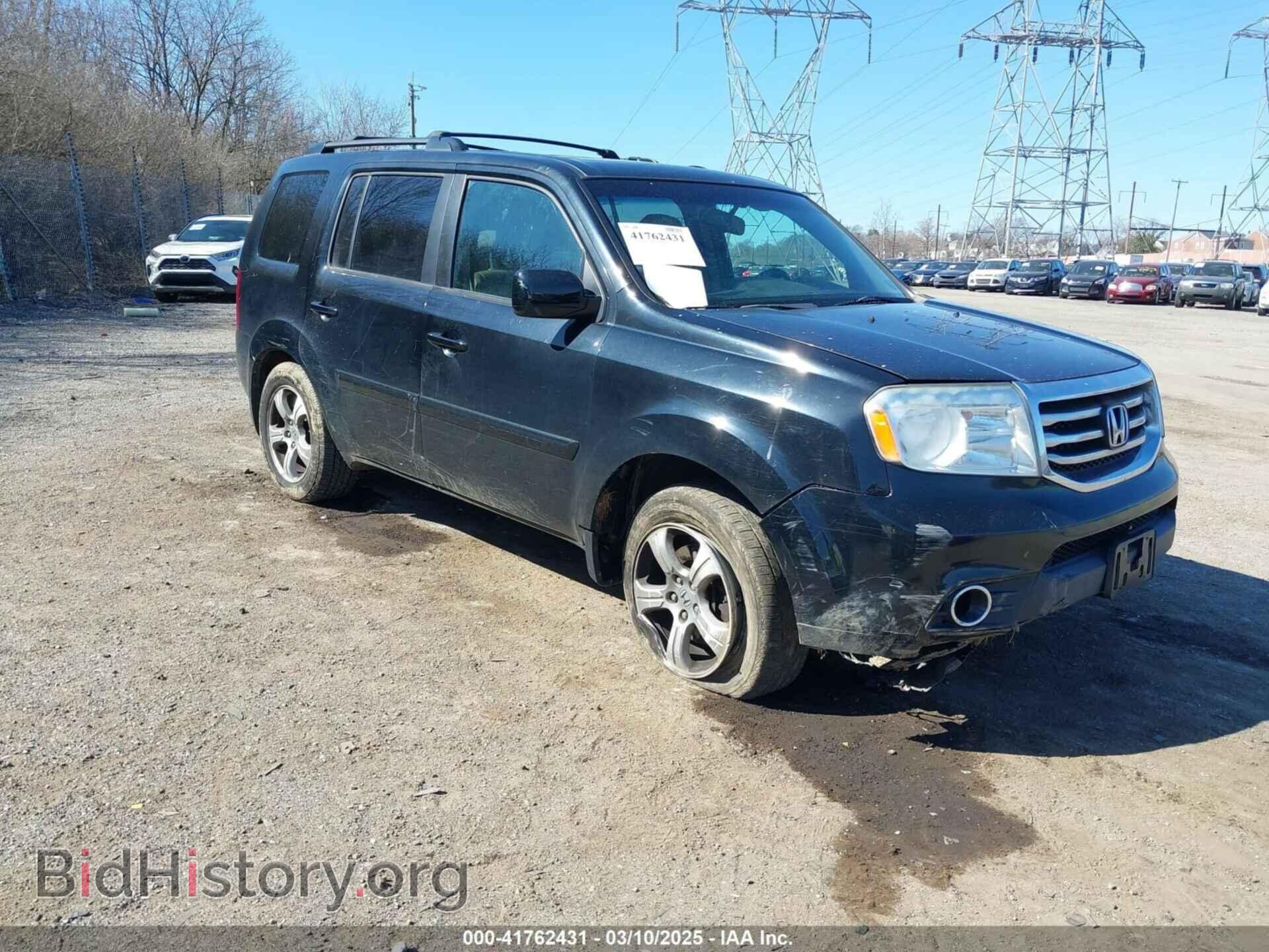 Фотография 5FNYF4H52DB081096 - HONDA PILOT 2013