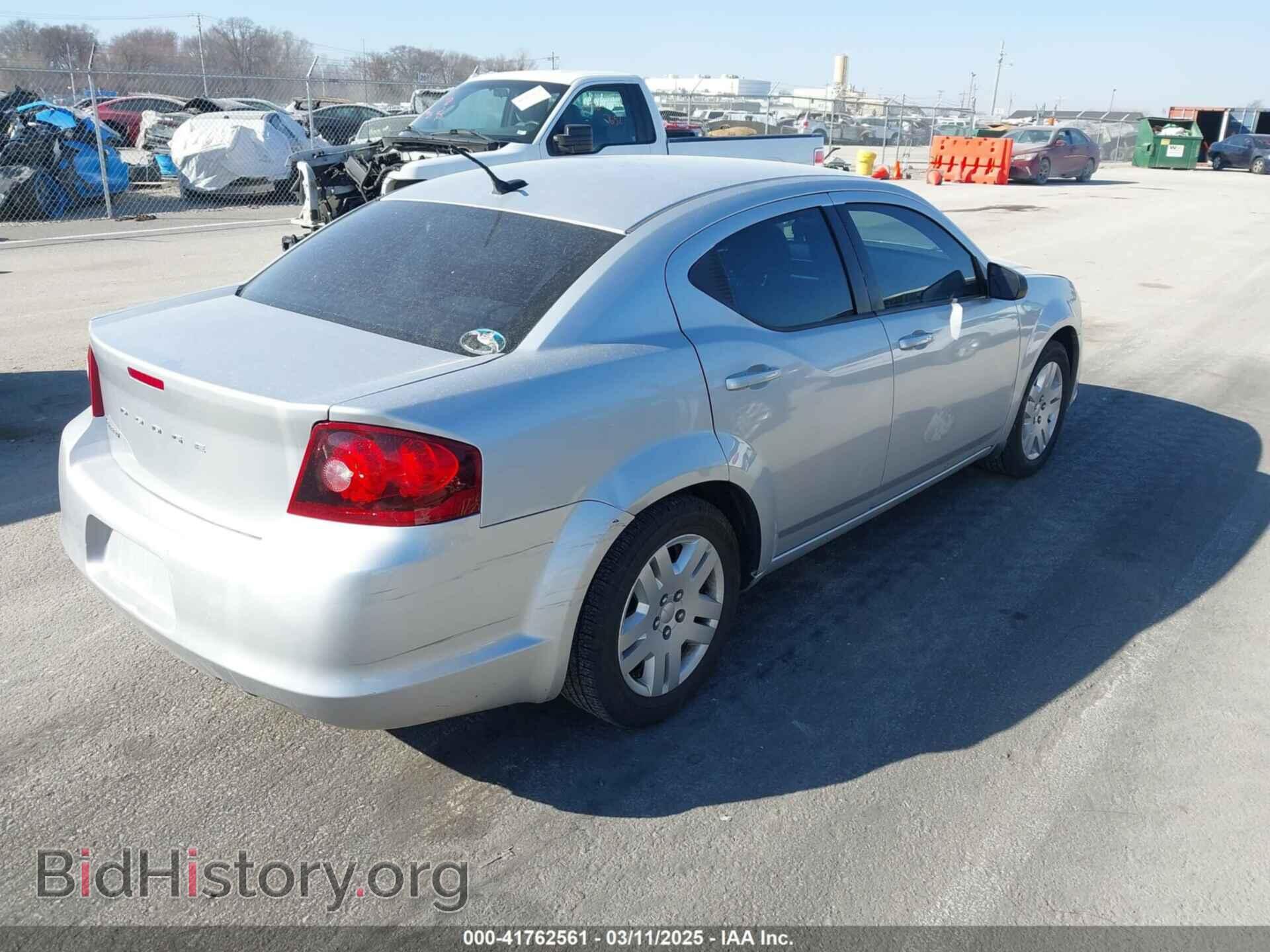 2012 DODGE AVENGER - VIN: 1C3CDZAB3CN147155 - Фото 4