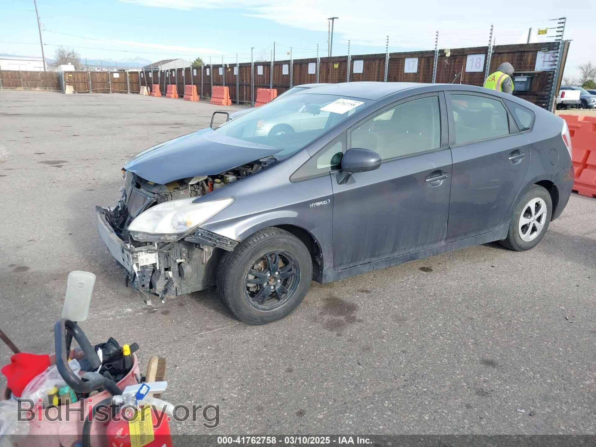 2012 TOYOTA PRIUS - VIN: JTDKN3DU3C1551921 - Фото 2