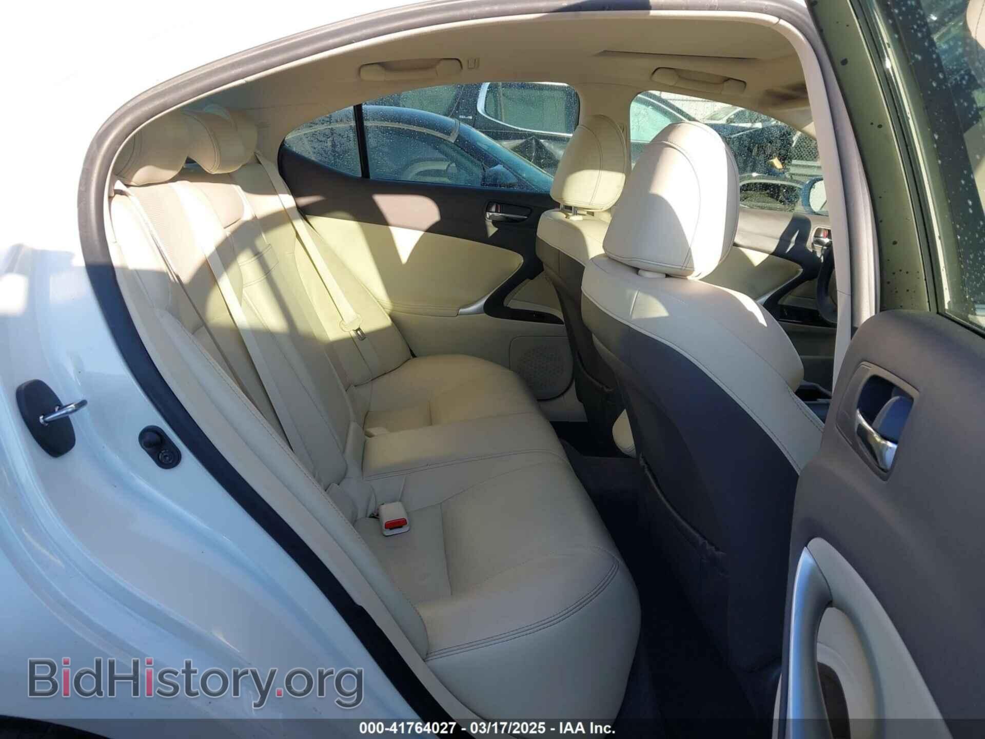 2012 LEXUS IS 250 - VIN: JTHBF5C29C5162572 - Фото 8