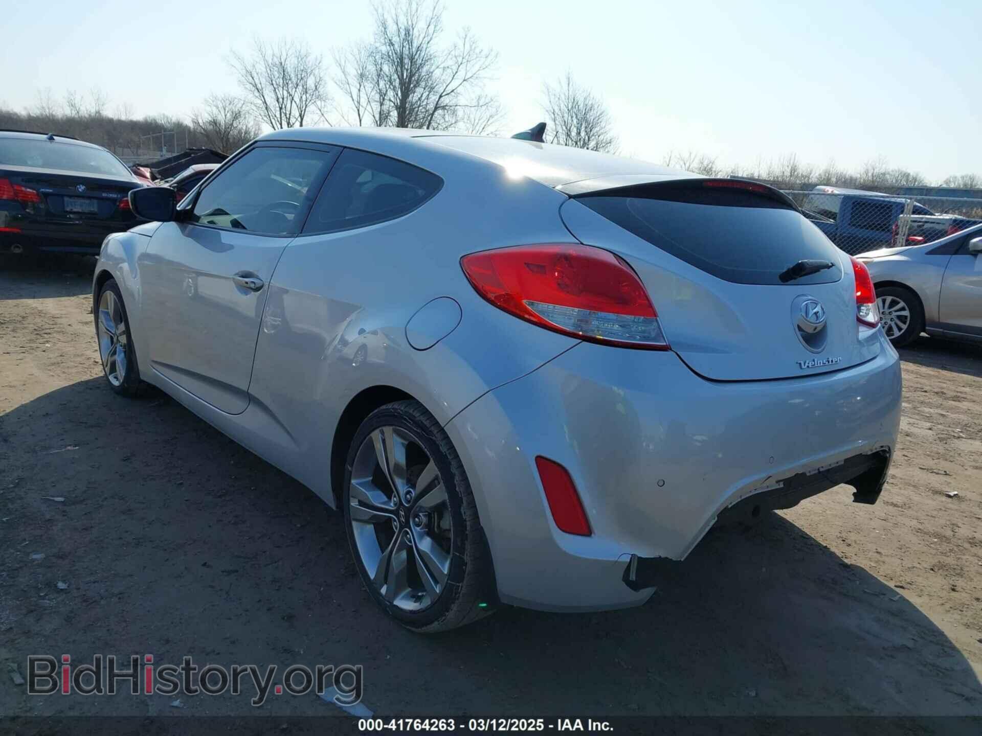 2012 HYUNDAI VELOSTER - VIN: KMHTC6AD7CU063968 - Фото 3