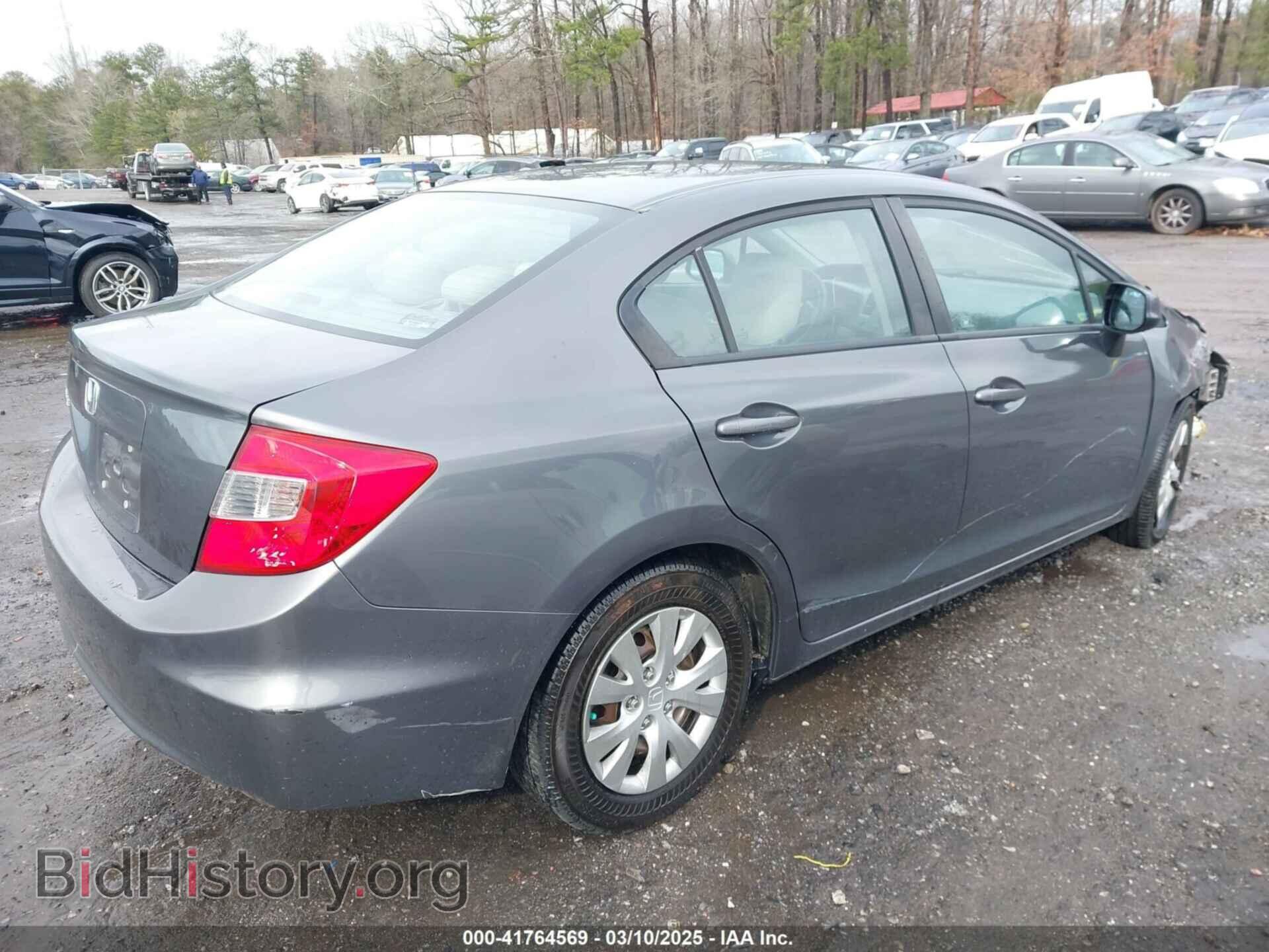 2012 HONDA CIVIC - VIN: 2HGFB2F56CH306463 - Фото 4