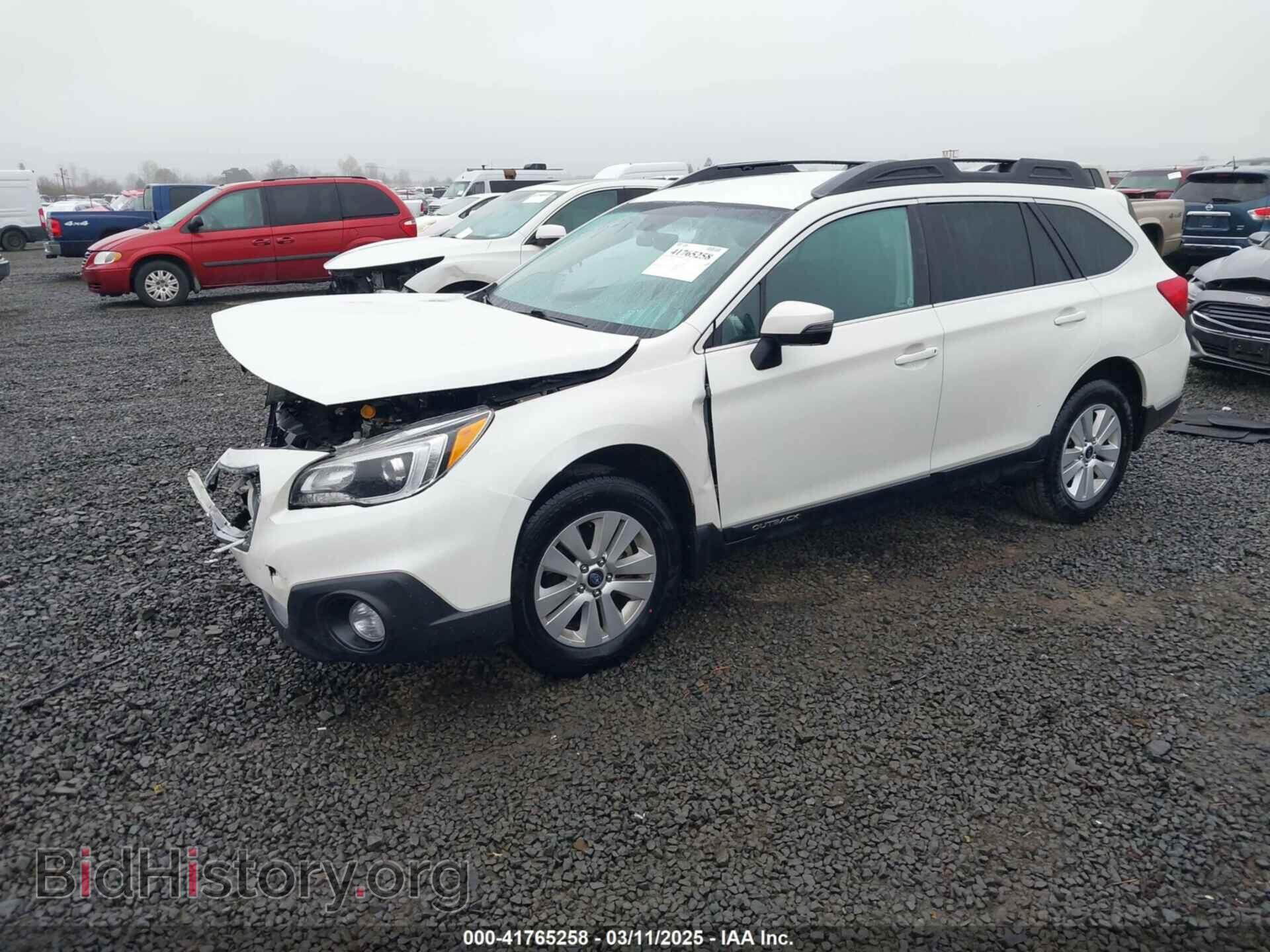 2017 SUBARU OUTBACK - VIN: 4S4BSAFC9H3231205 - Фото 2