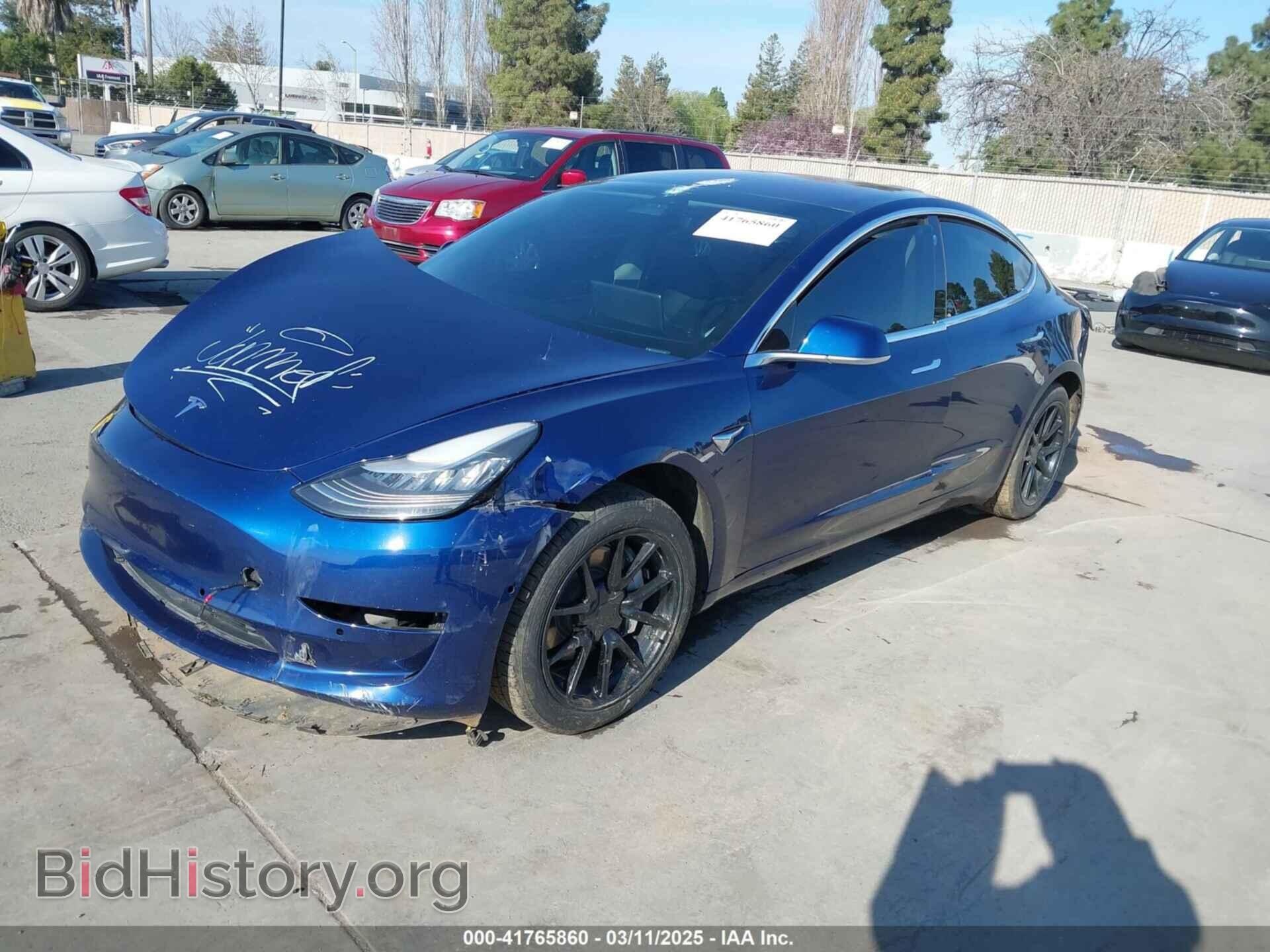 2018 TESLA MODEL 3 - VIN: 5YJ3E1EA4JF011799 - Фото 2