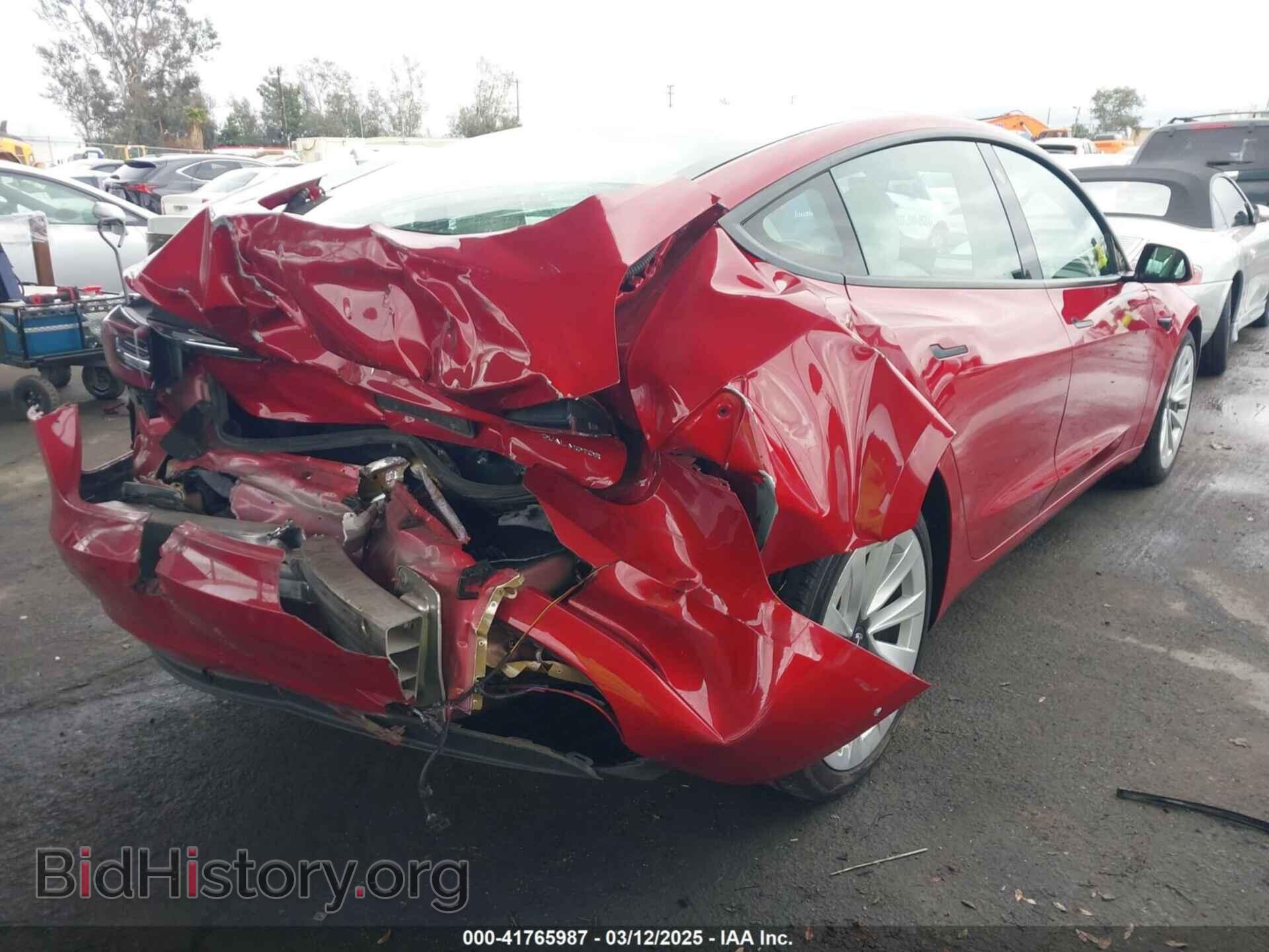 2021 TESLA MODEL 3 - VIN: 5YJ3E1EB3MF862392 - Фото 4