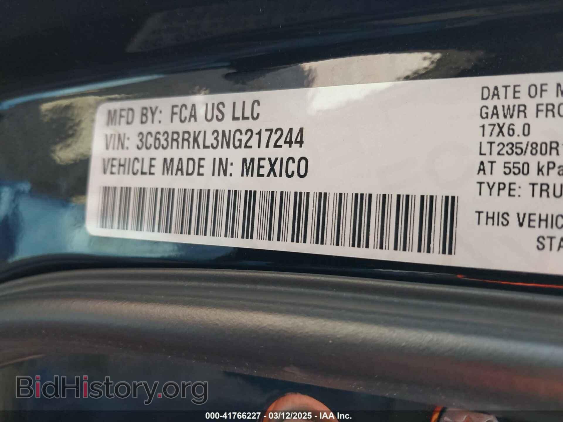 2022 RAM 3500 - VIN: 3C63RRKL3NG217244 - Фото 8