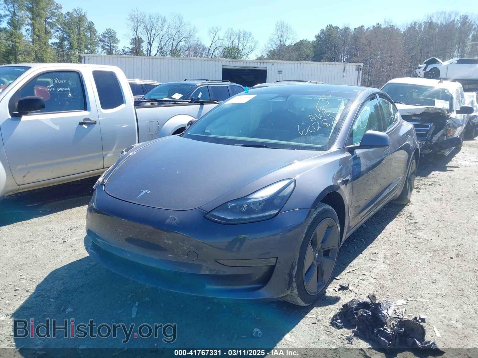 2023 TESLA MODEL 3 - VIN: 5YJ3E1EA6PF602872 - Фото 2