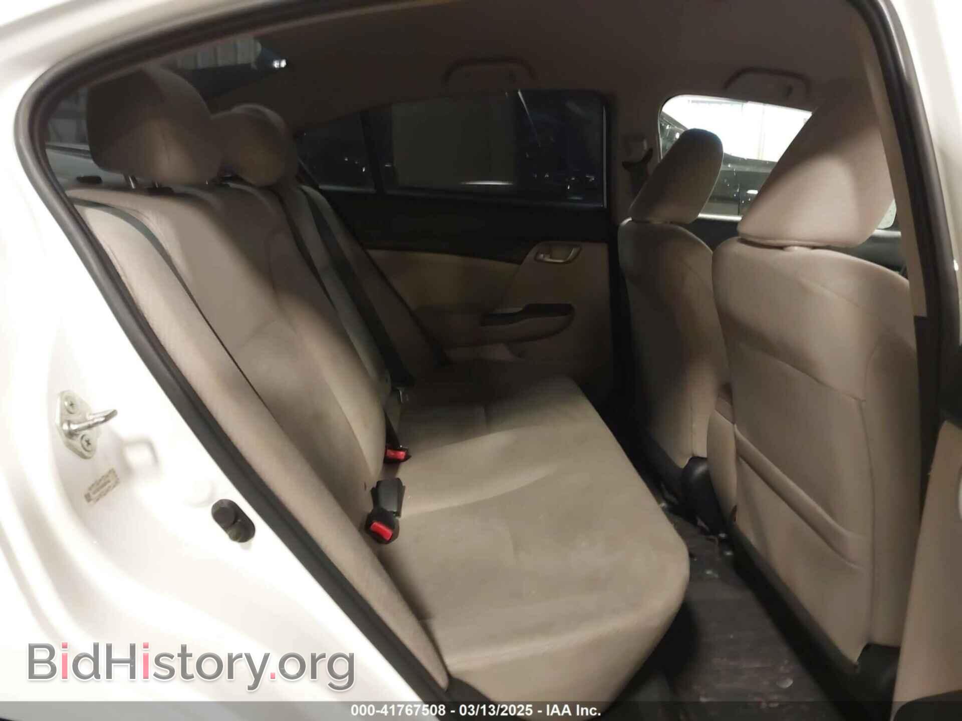 2013 HONDA CIVIC - VIN: 19XFB2F56DE091842 - Фото 8