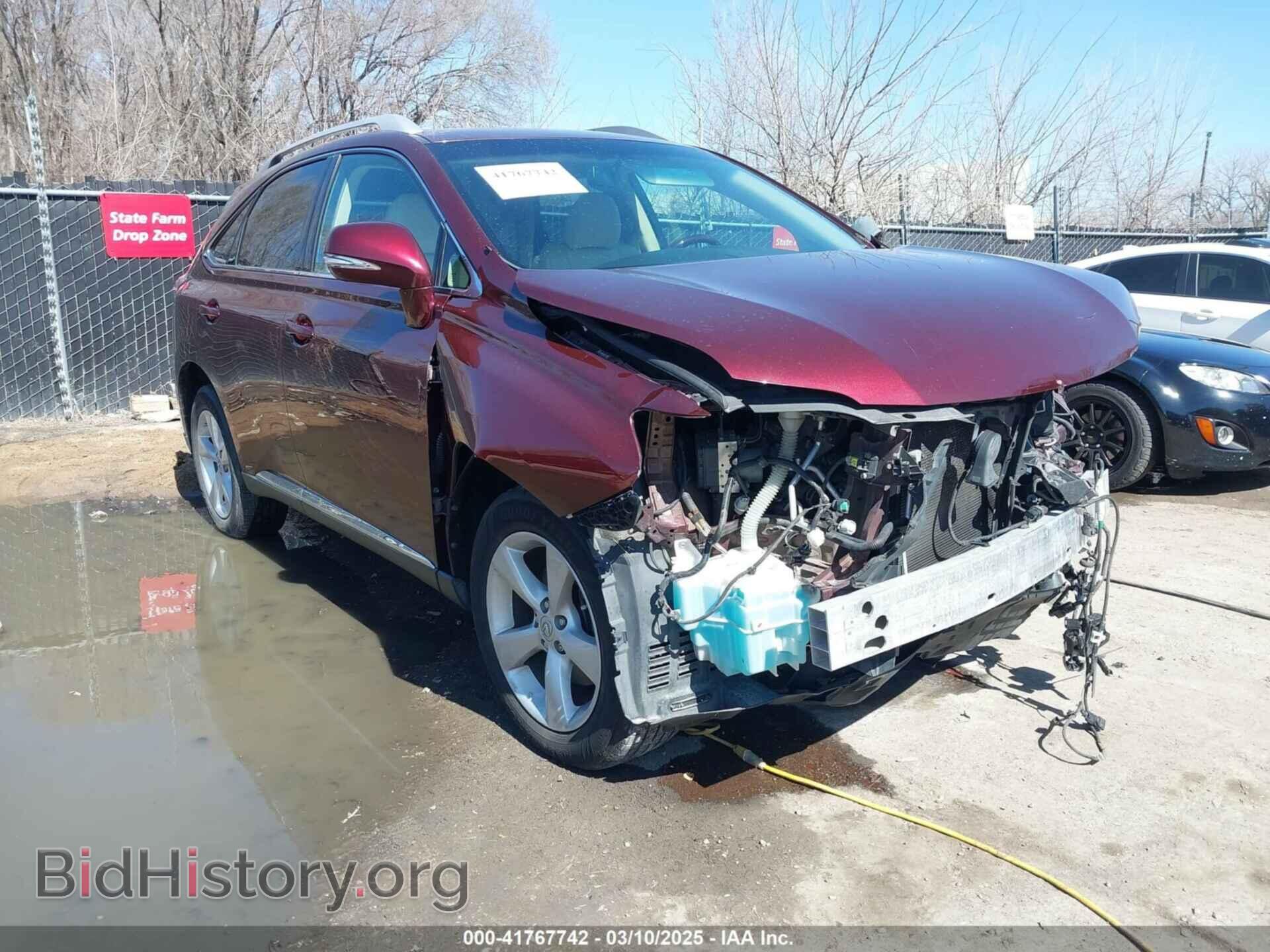 Фотография 2T2BK1BA9FC279957 - LEXUS RX 350 2015