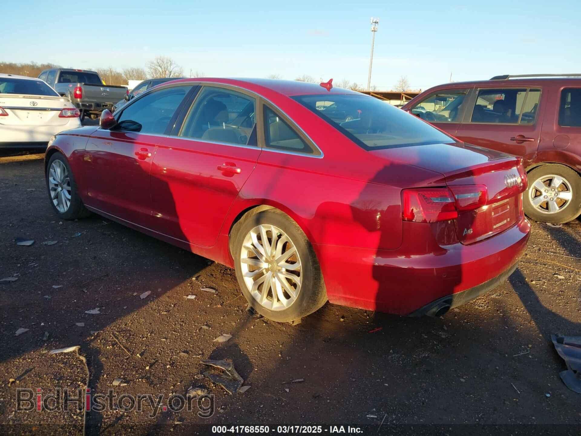 2013 AUDI A6 - VIN: WAUGFAFC9DN033329 - Фото 3