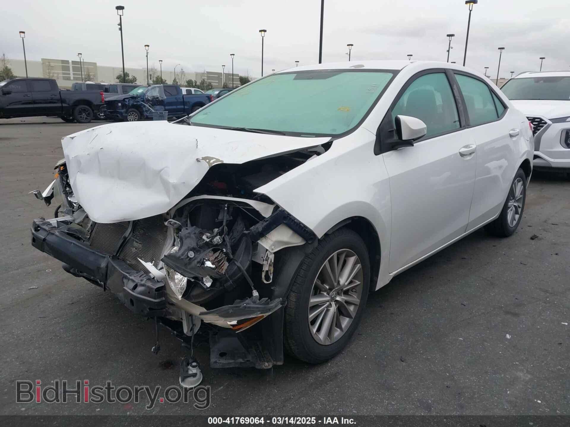 2014 TOYOTA COROLLA - VIN: 5YFBURHE4EP035204 - Фото 2
