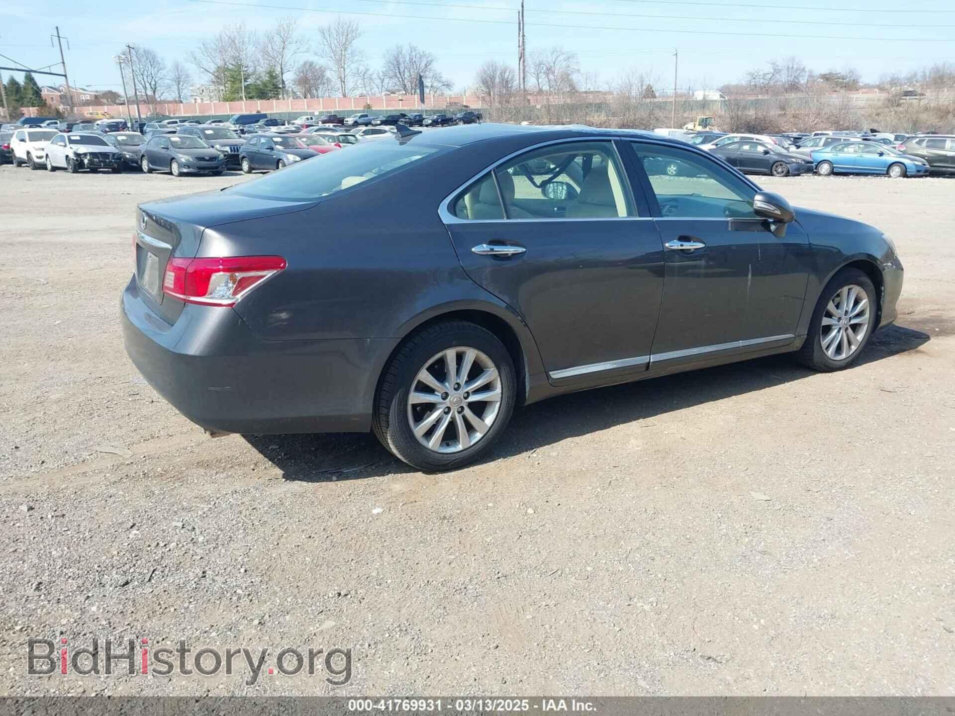2010 LEXUS ES 350 - VIN: JTHBK1EG9A2371841 - Фото 4