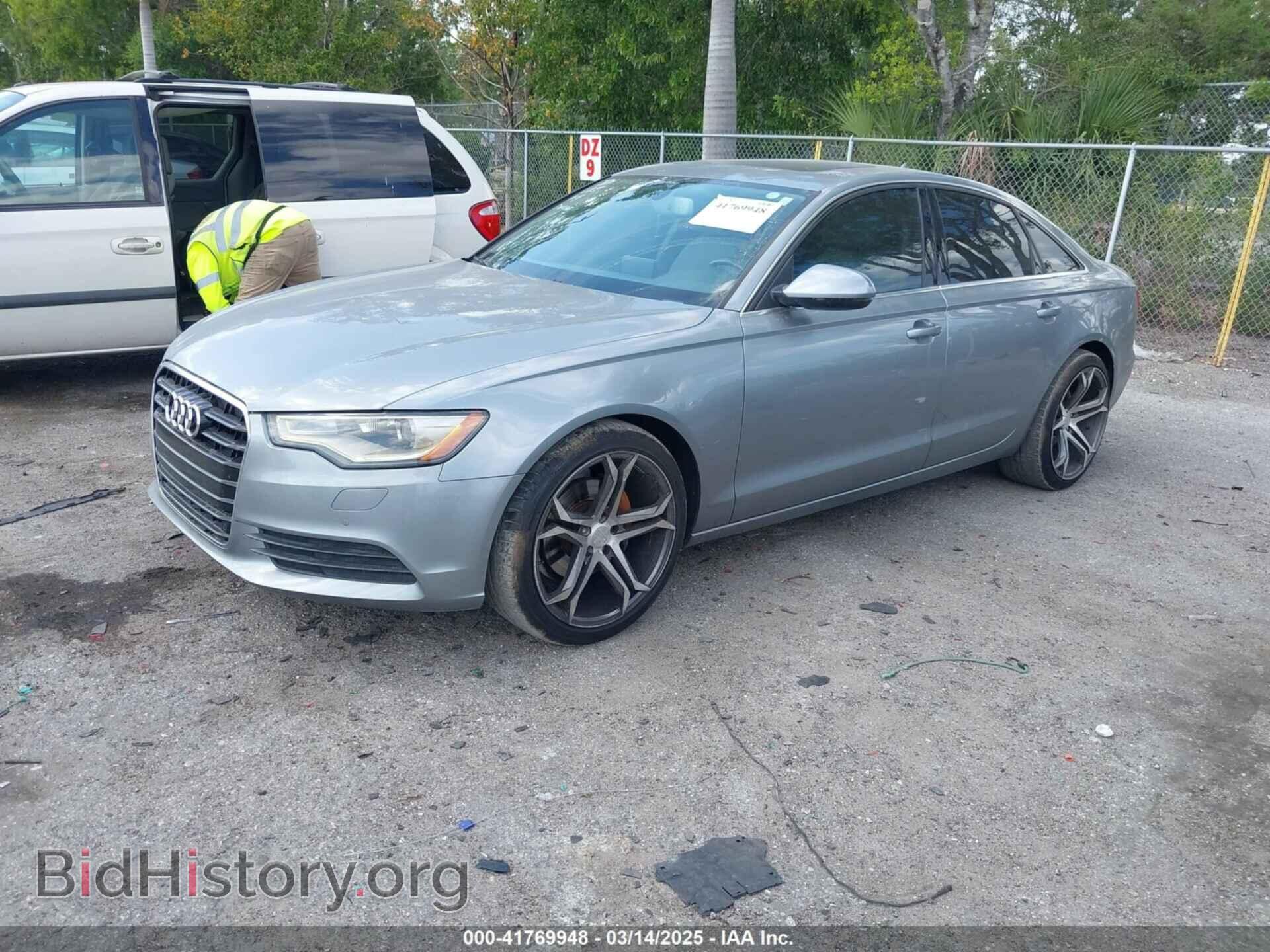 2013 AUDI A6 - VIN: WAUDFAFC8DN074618 - Фото 2